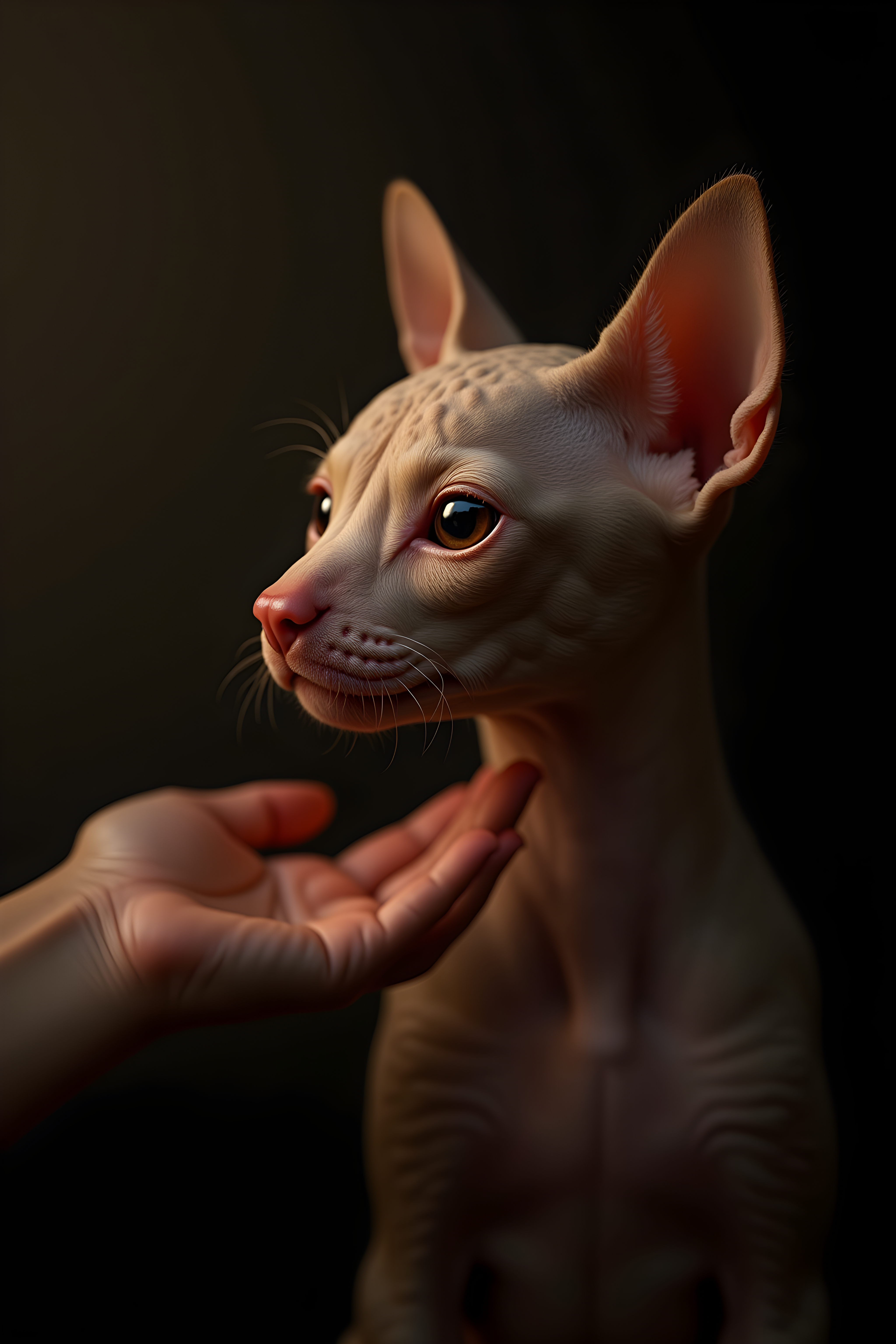 Devon Rex — Hyper-Realistic (Emotional)