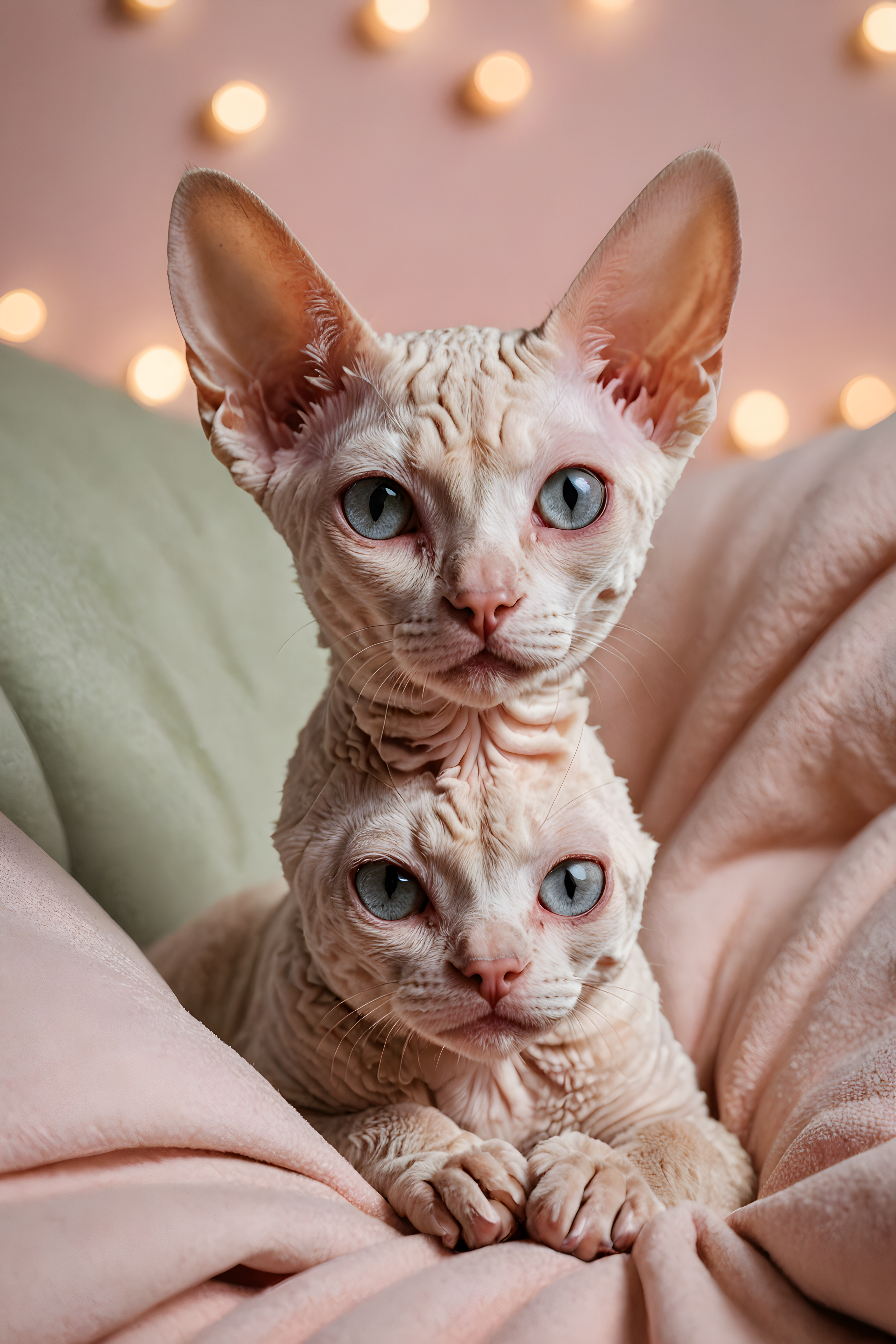 Devon Rex — Modern Aesthetic (Sleepy)