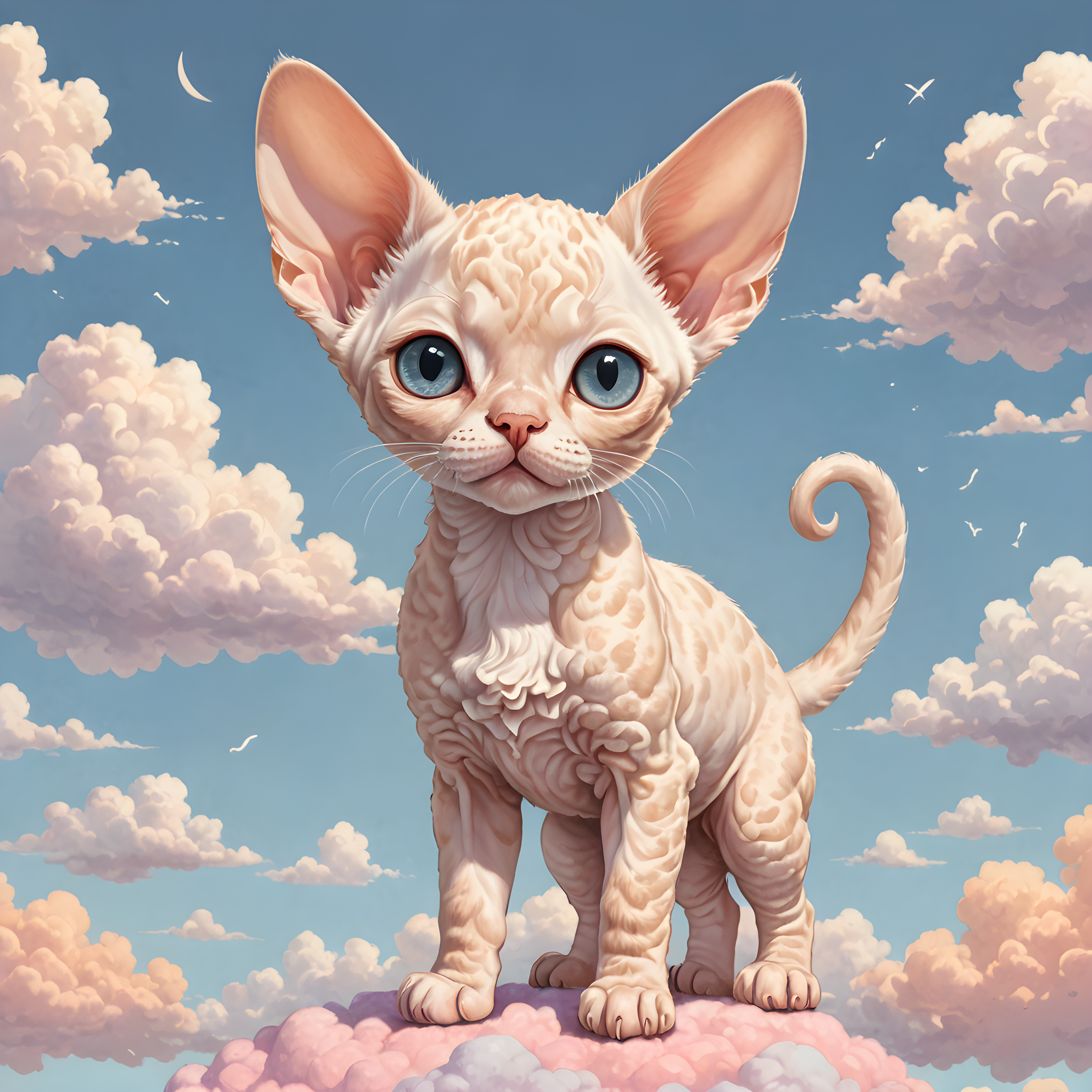 Devon Rex — Nursery (Cute)