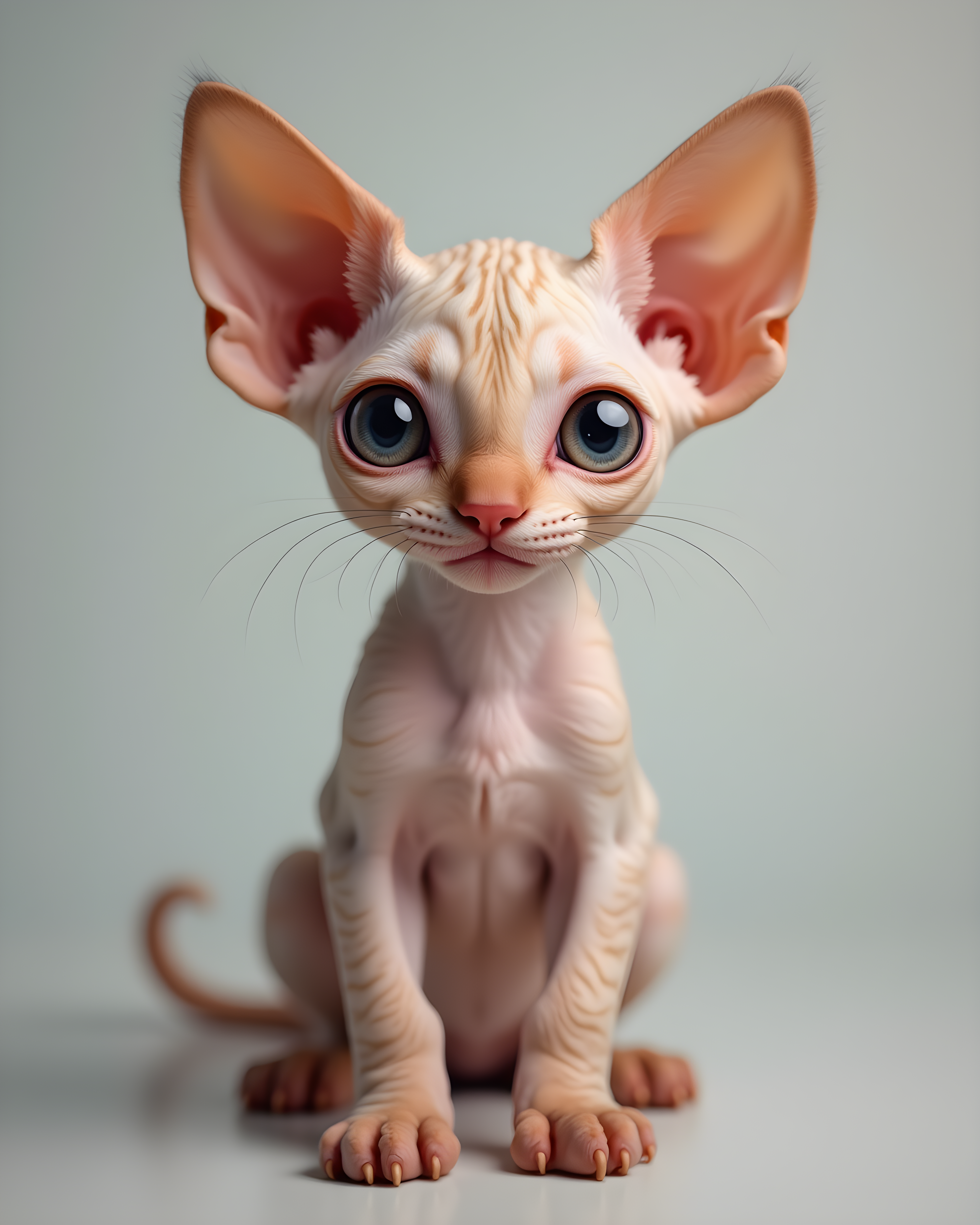 Devon Rex — Realistic (Cute)