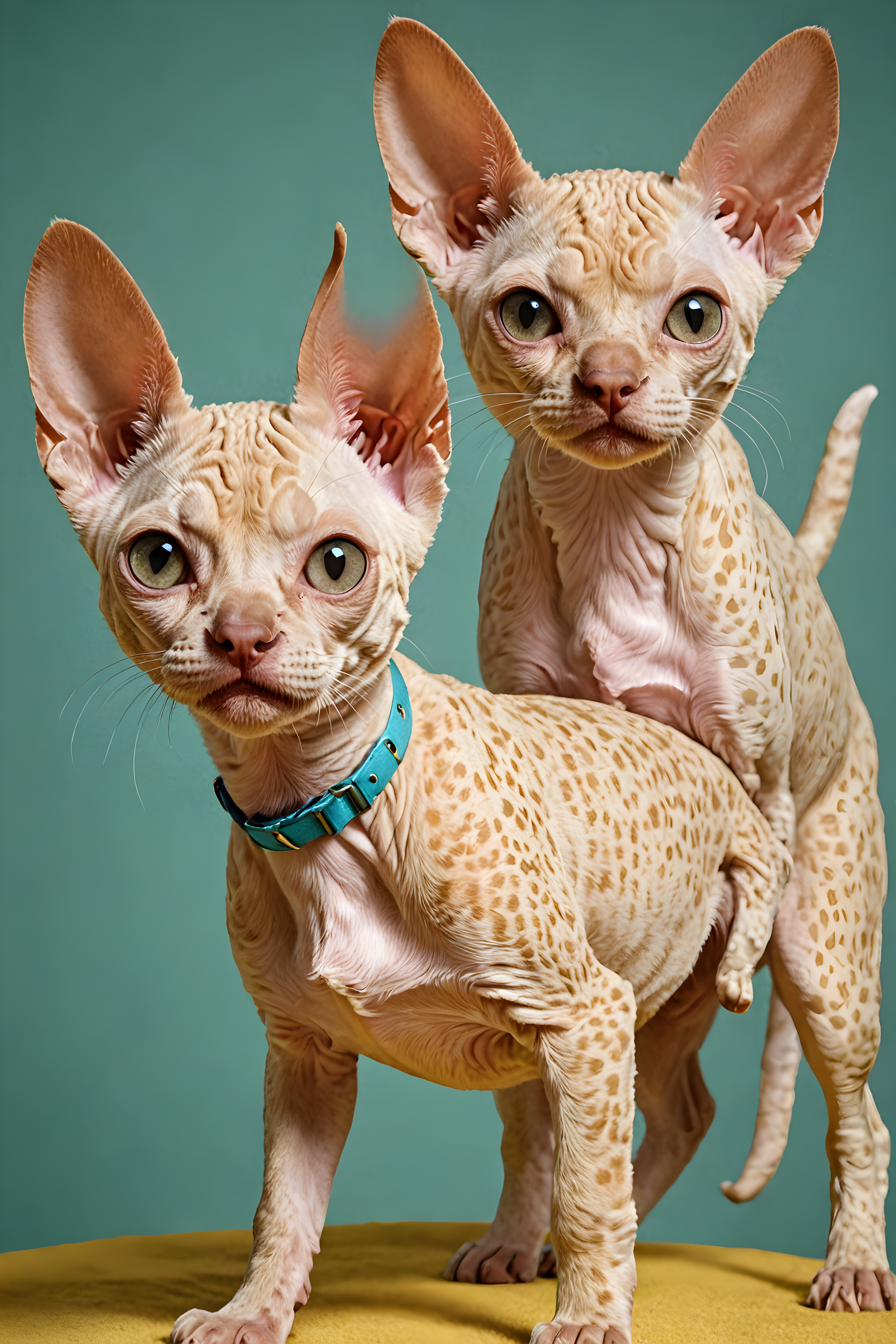Devon Rex — Retro (Energetic)