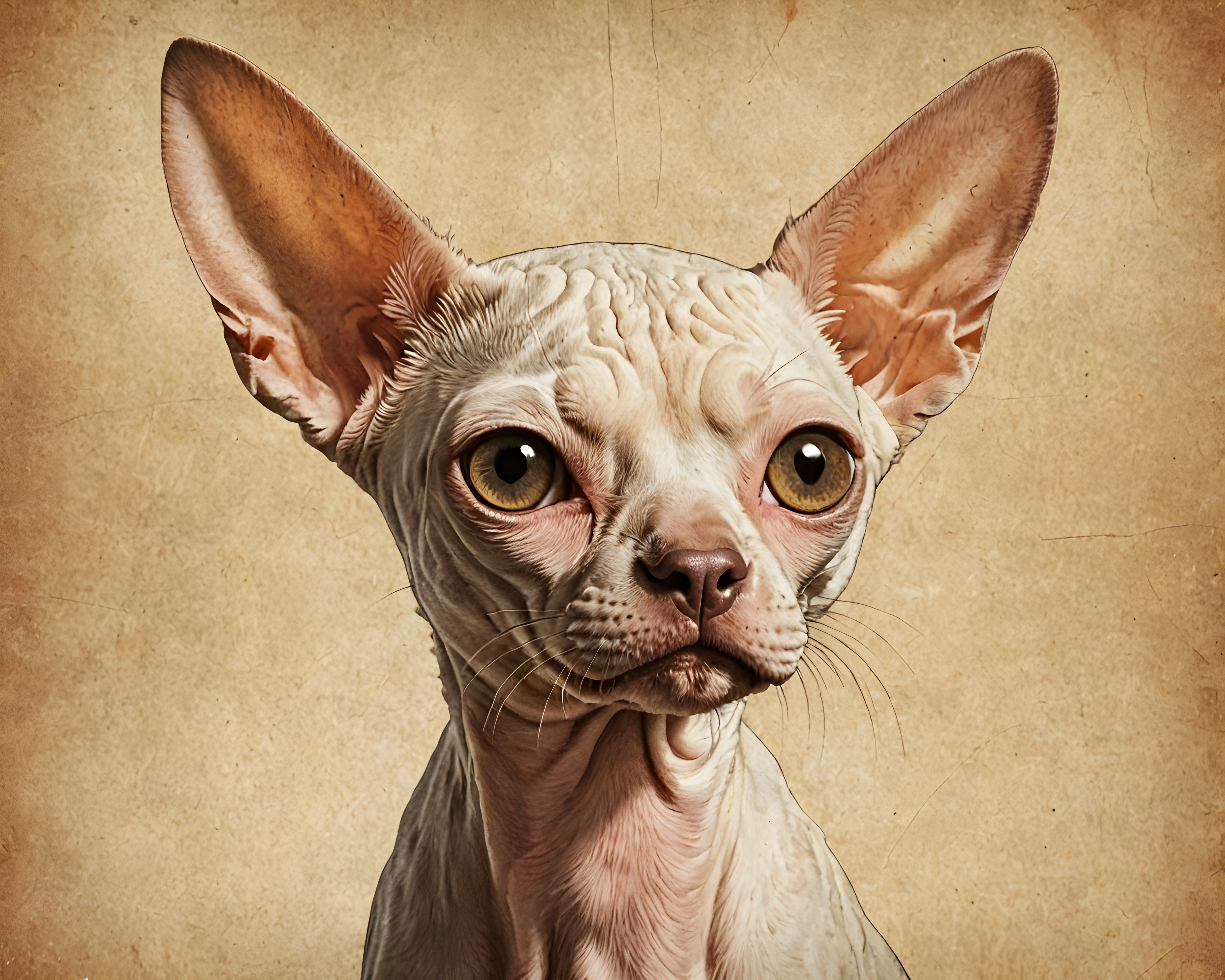 Devon Rex — Vintage Poster (Aesthetic)