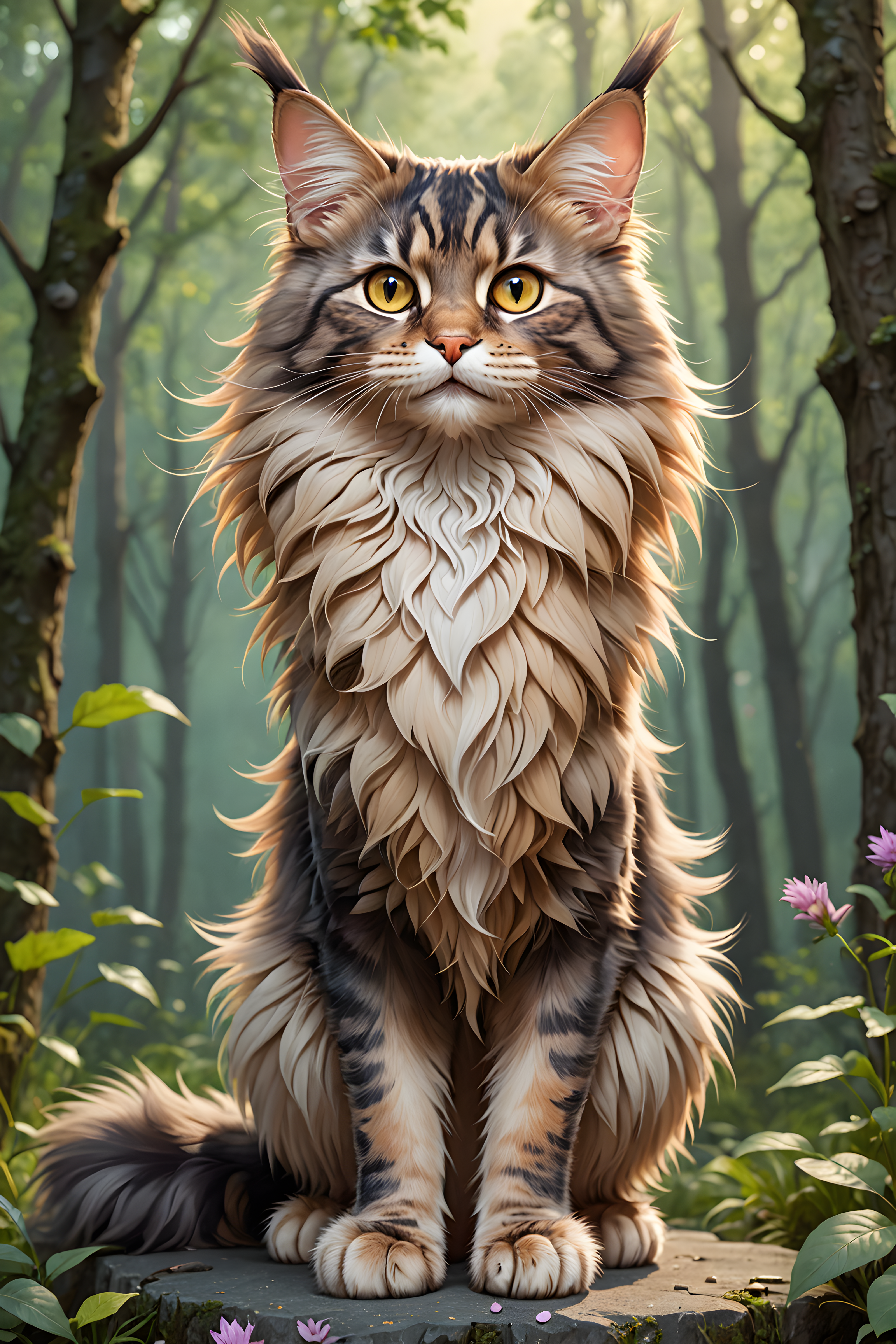 Maine Coon — Cartoon / Kawaii (Fantasy)