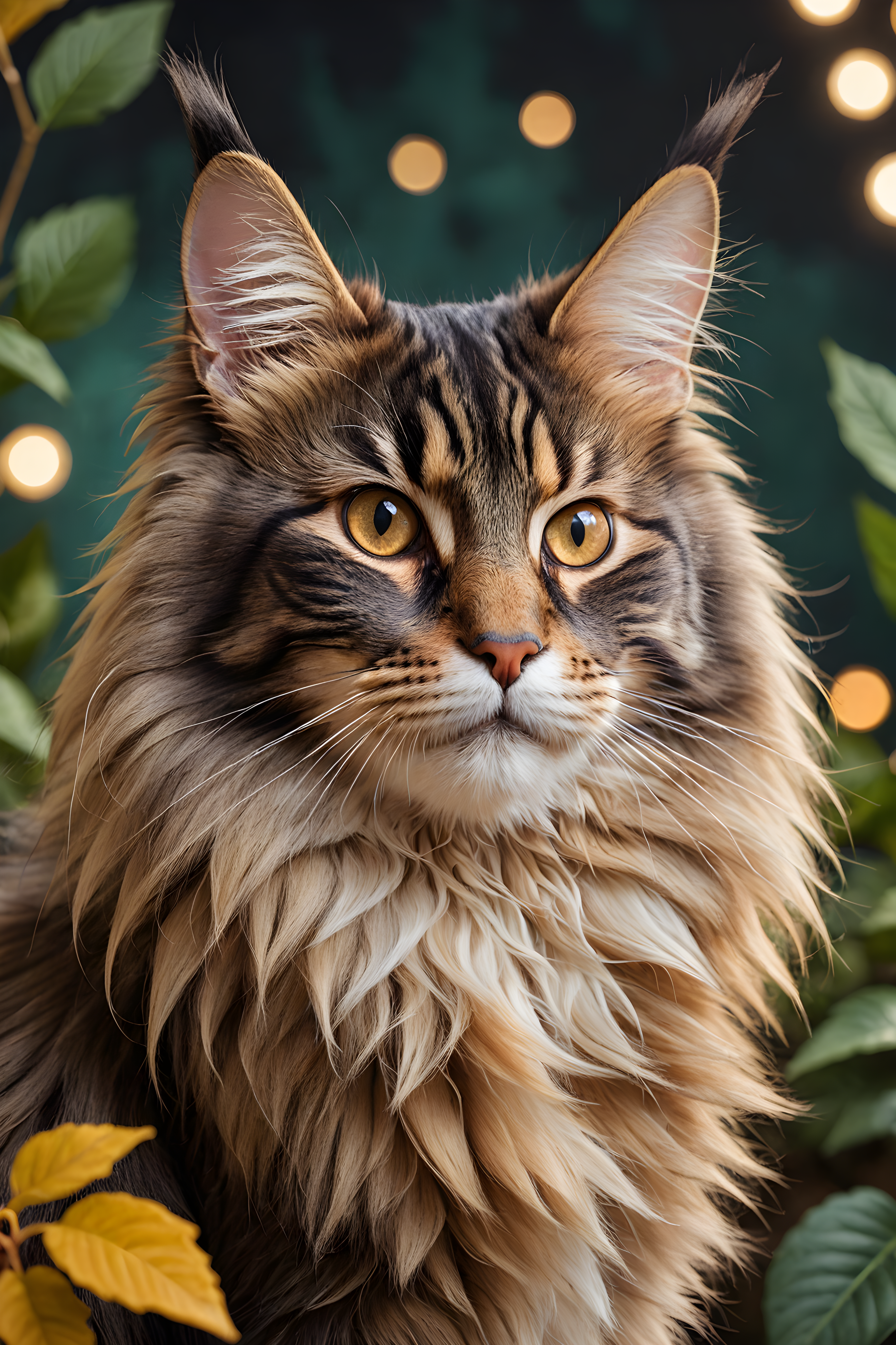 Maine Coon — Cartoon / Kawaii (Luxury)
