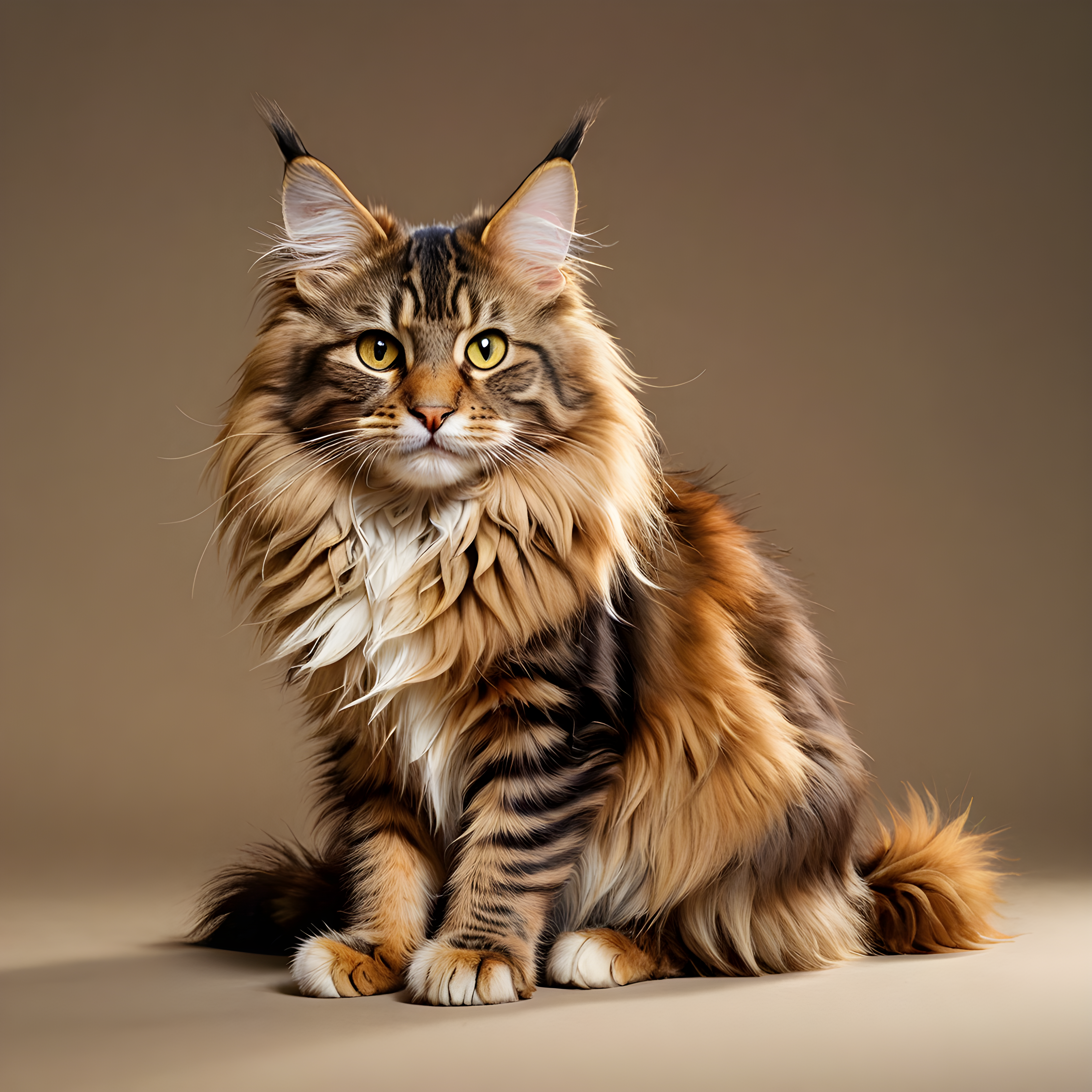 Maine Coon — Funny (Sleepy)