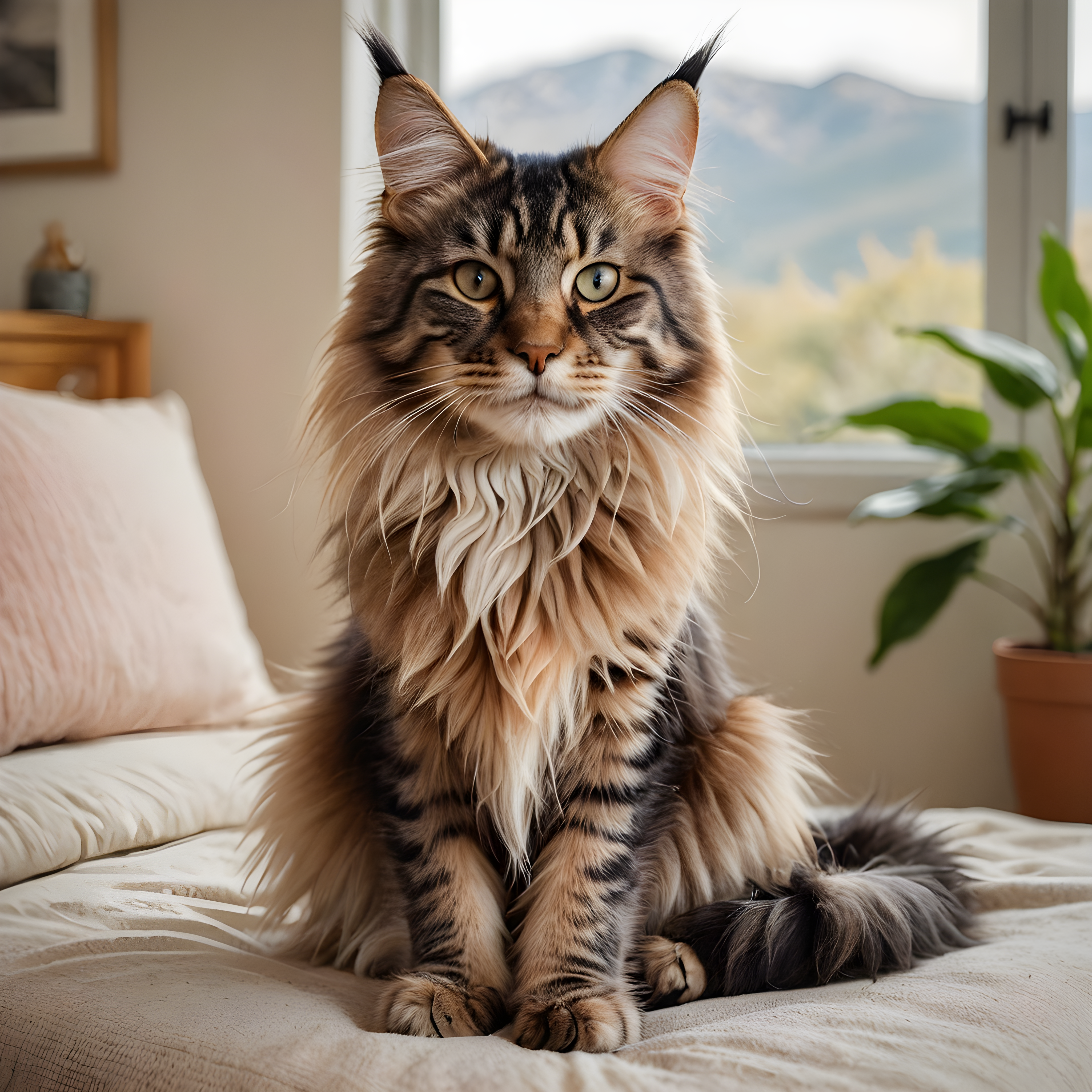 Maine Coon — Modern Aesthetic (Emotional)