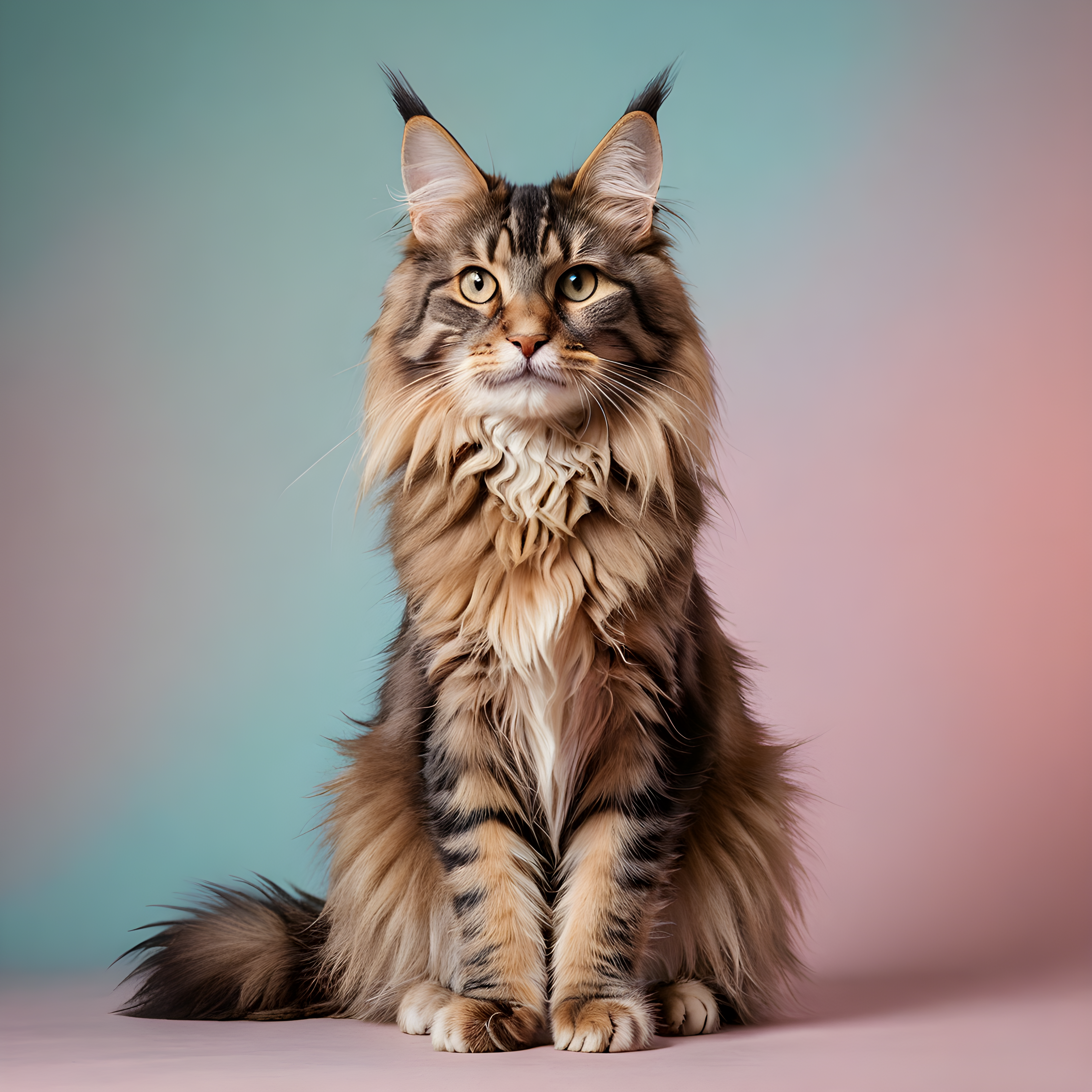 Maine Coon — Modern Aesthetic (Energetic)