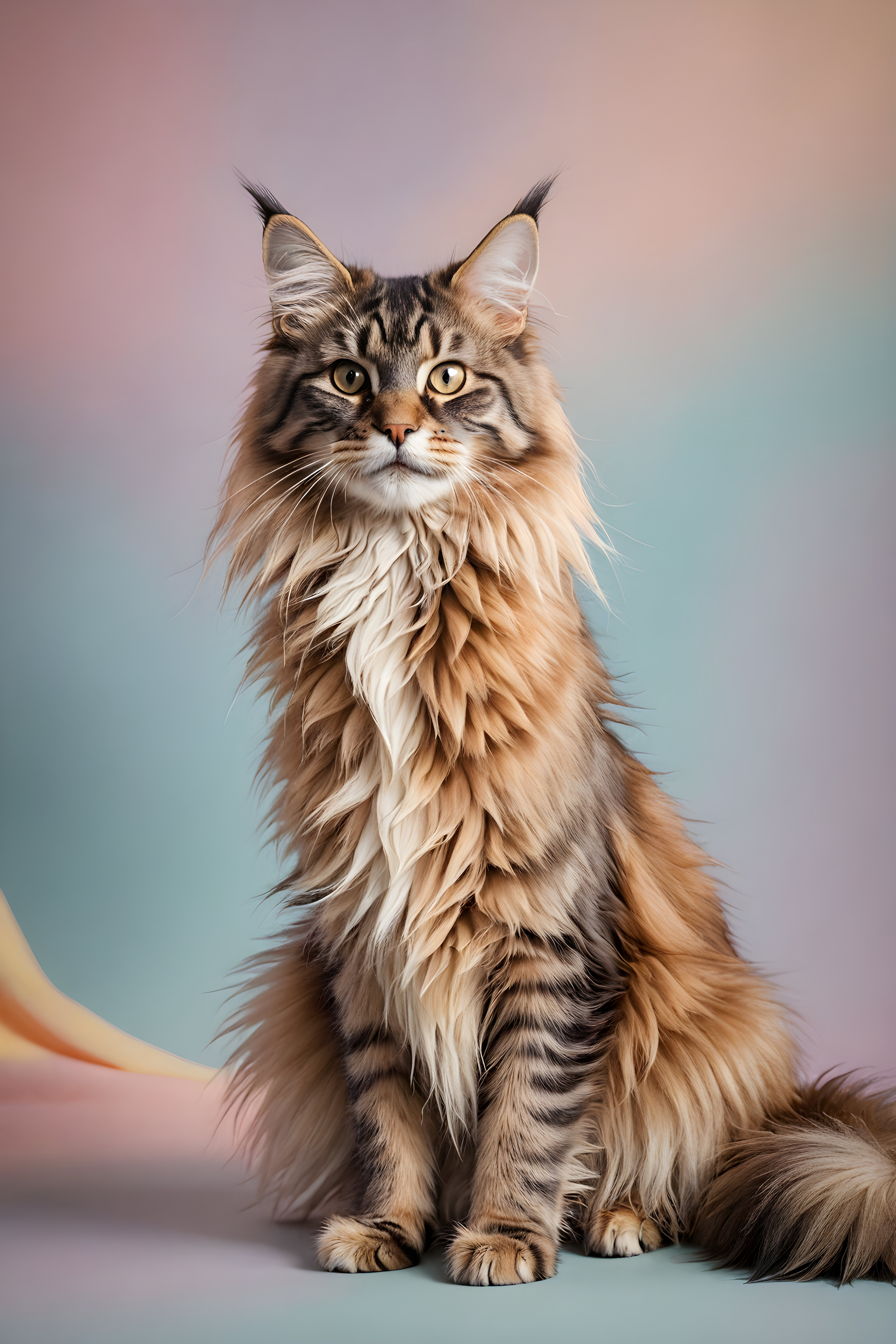 Maine Coon — Modern Aesthetic (Fantasy)