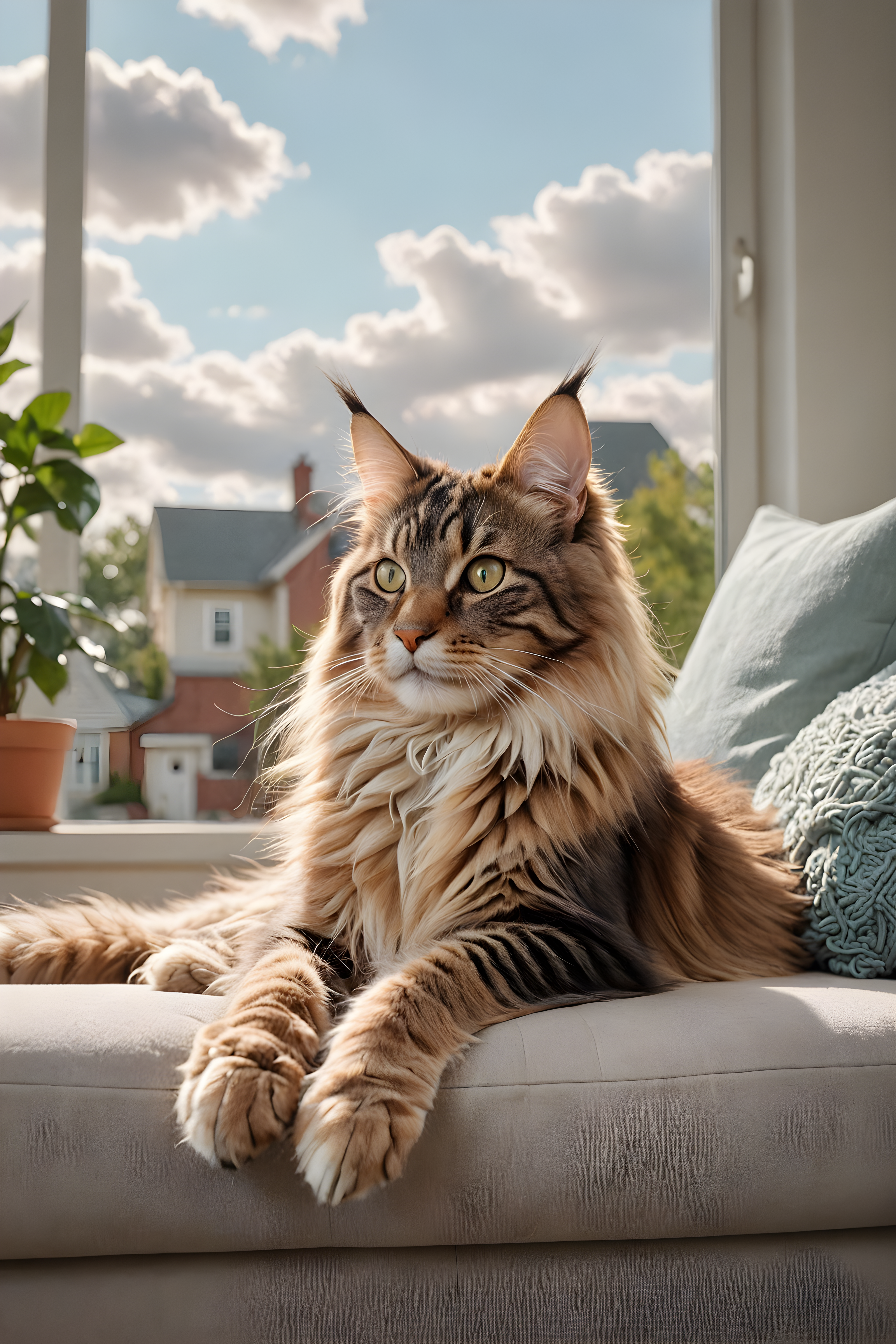 Maine Coon — Nursery (Lifestyle)