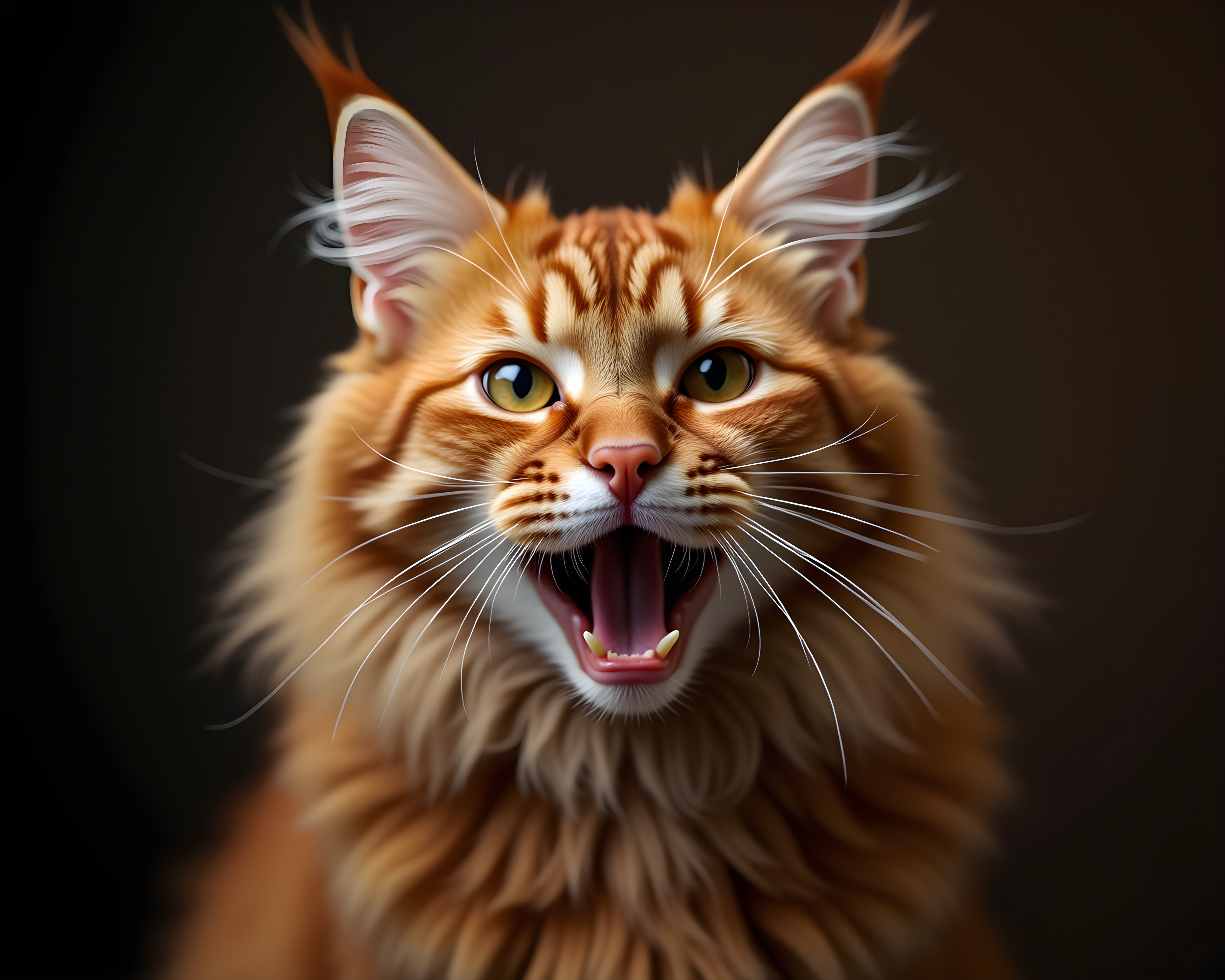 Maine Coon — Realistic (Happy)