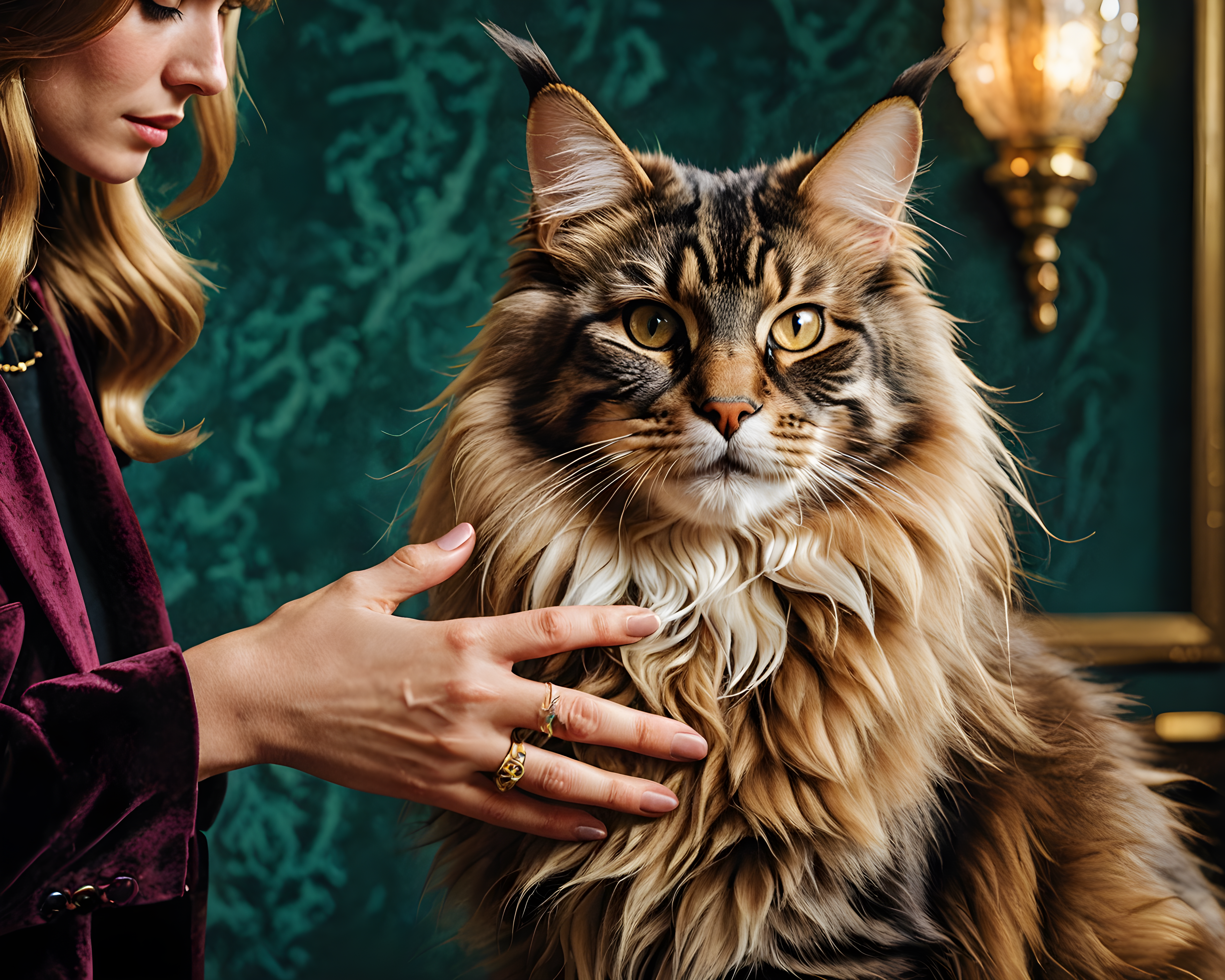 Maine Coon — Retro (Luxury)