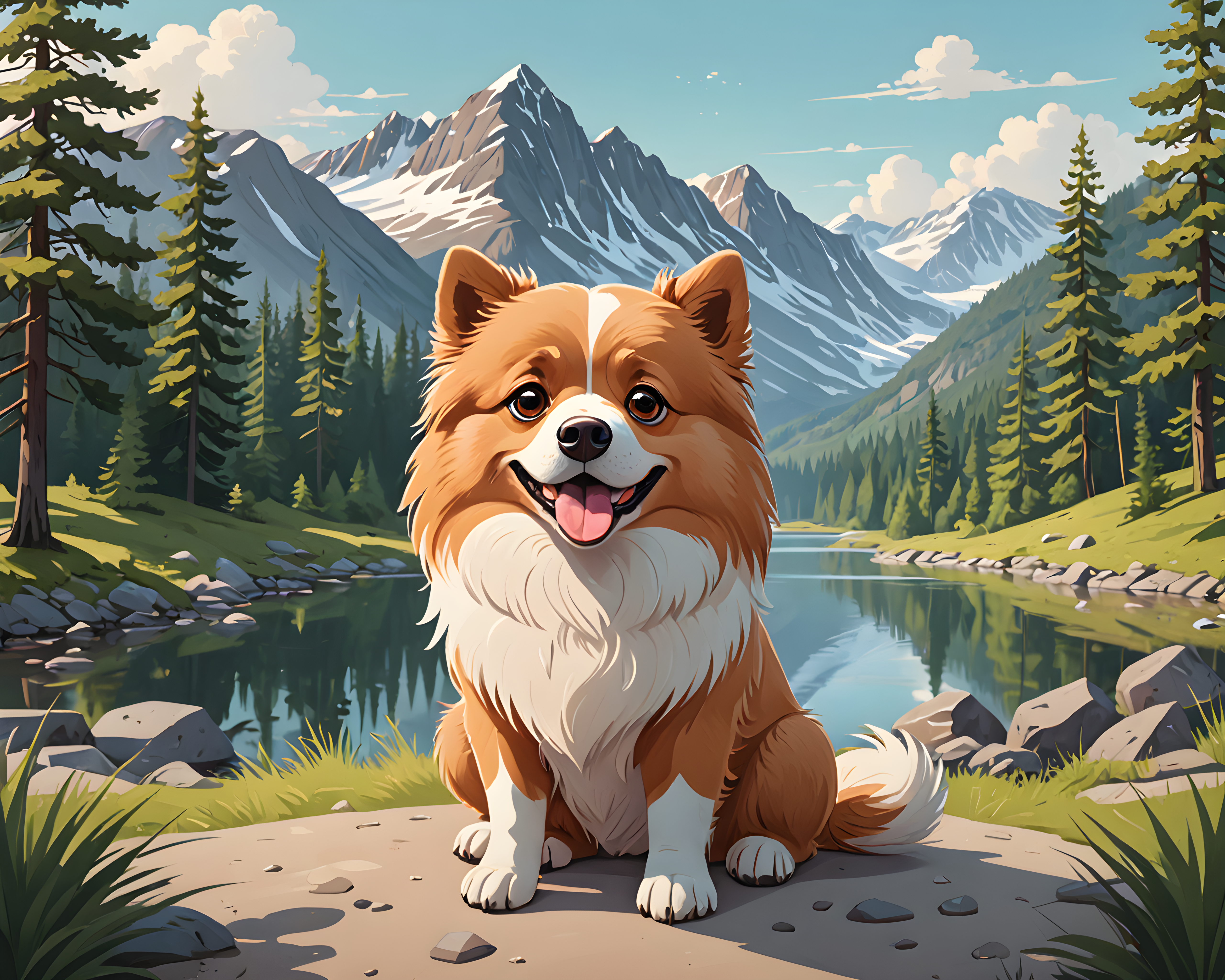 Norwegian Forest — Cartoon / Kawaii (Savage)