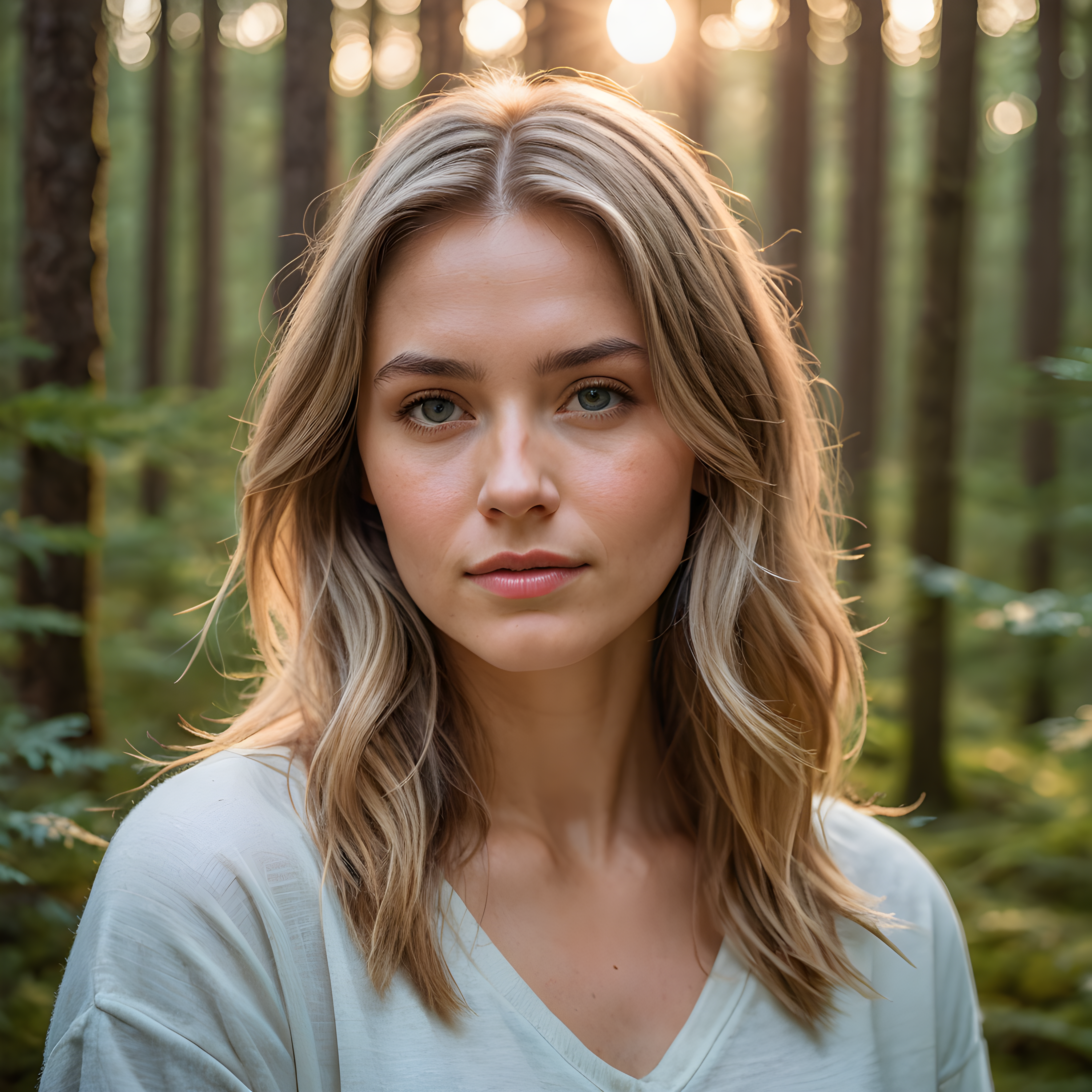 Norwegian Forest — Modern Aesthetic (Motivational)