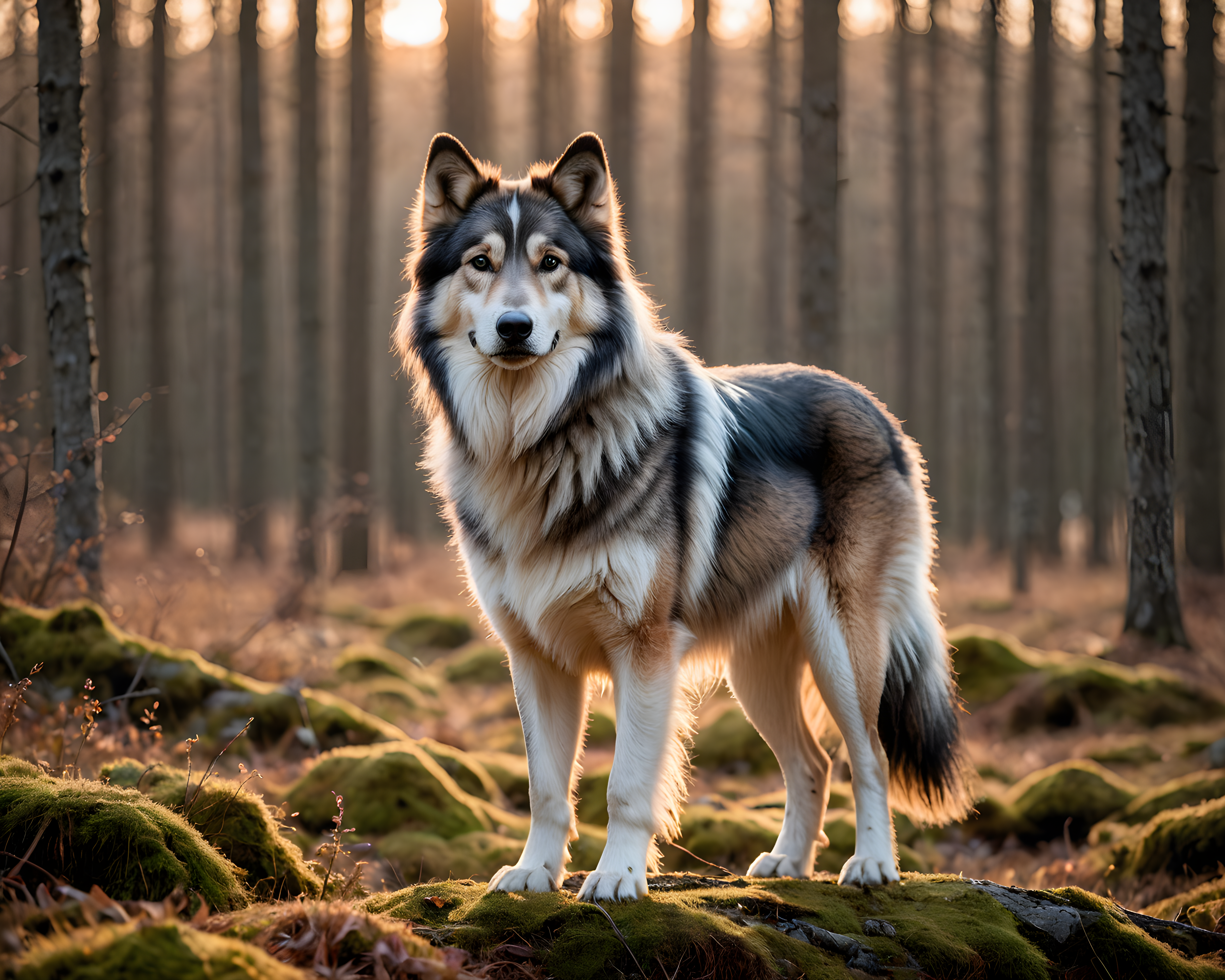 Norwegian Forest — Modern Aesthetic (Romantic)
