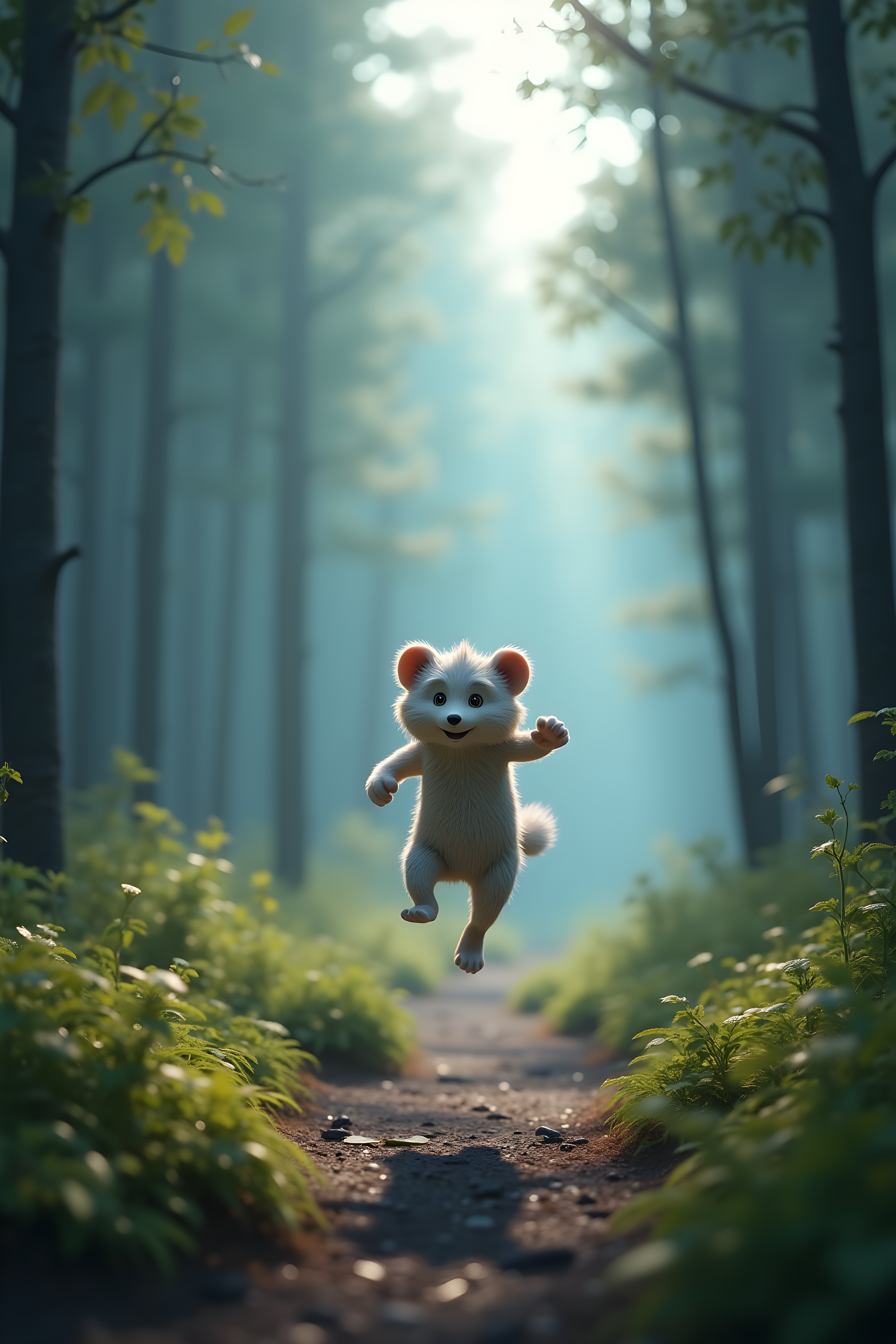 Norwegian Forest — 3D Render (Fantasy)