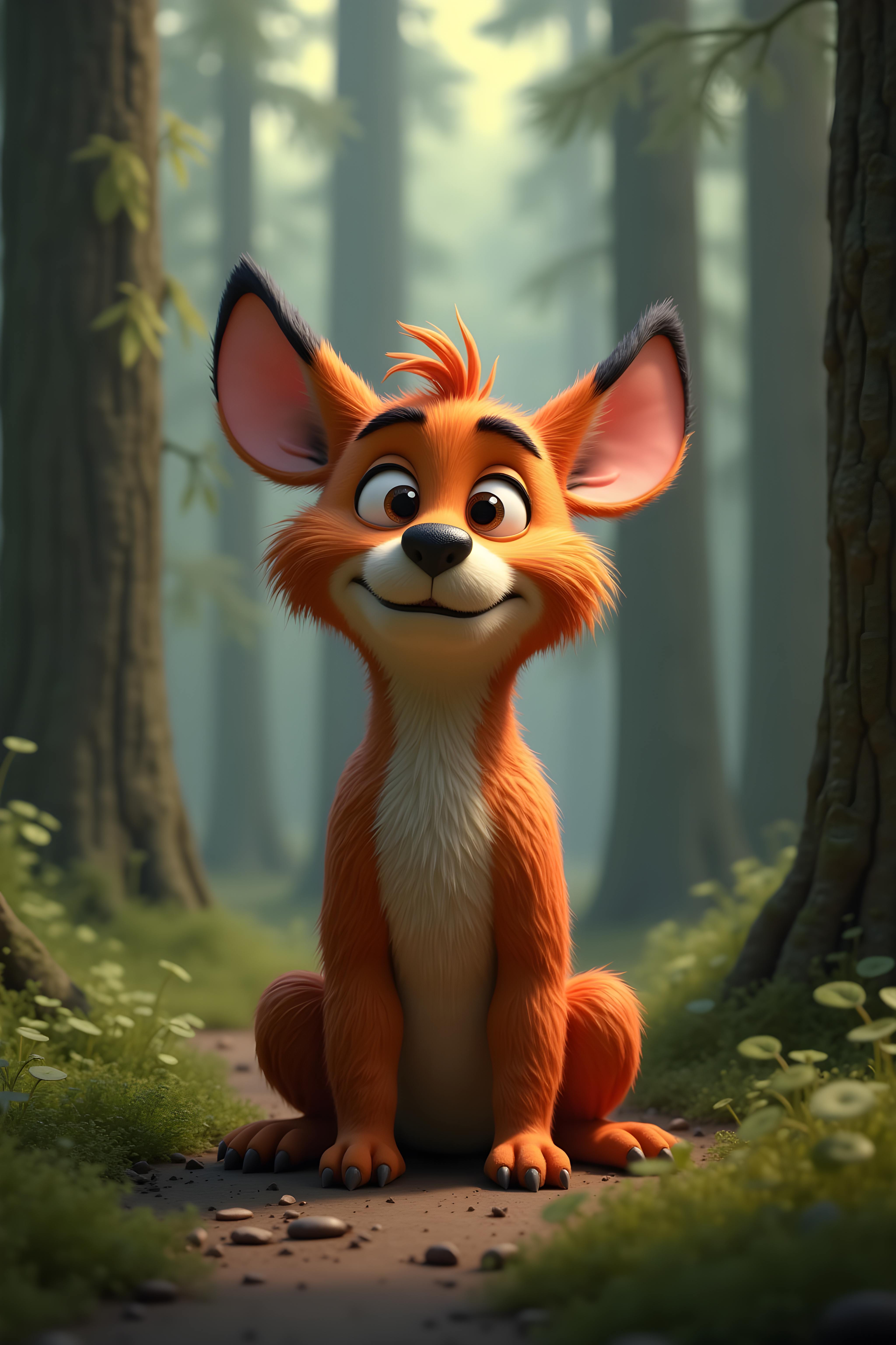 Norwegian Forest — 3D Render (Funny)