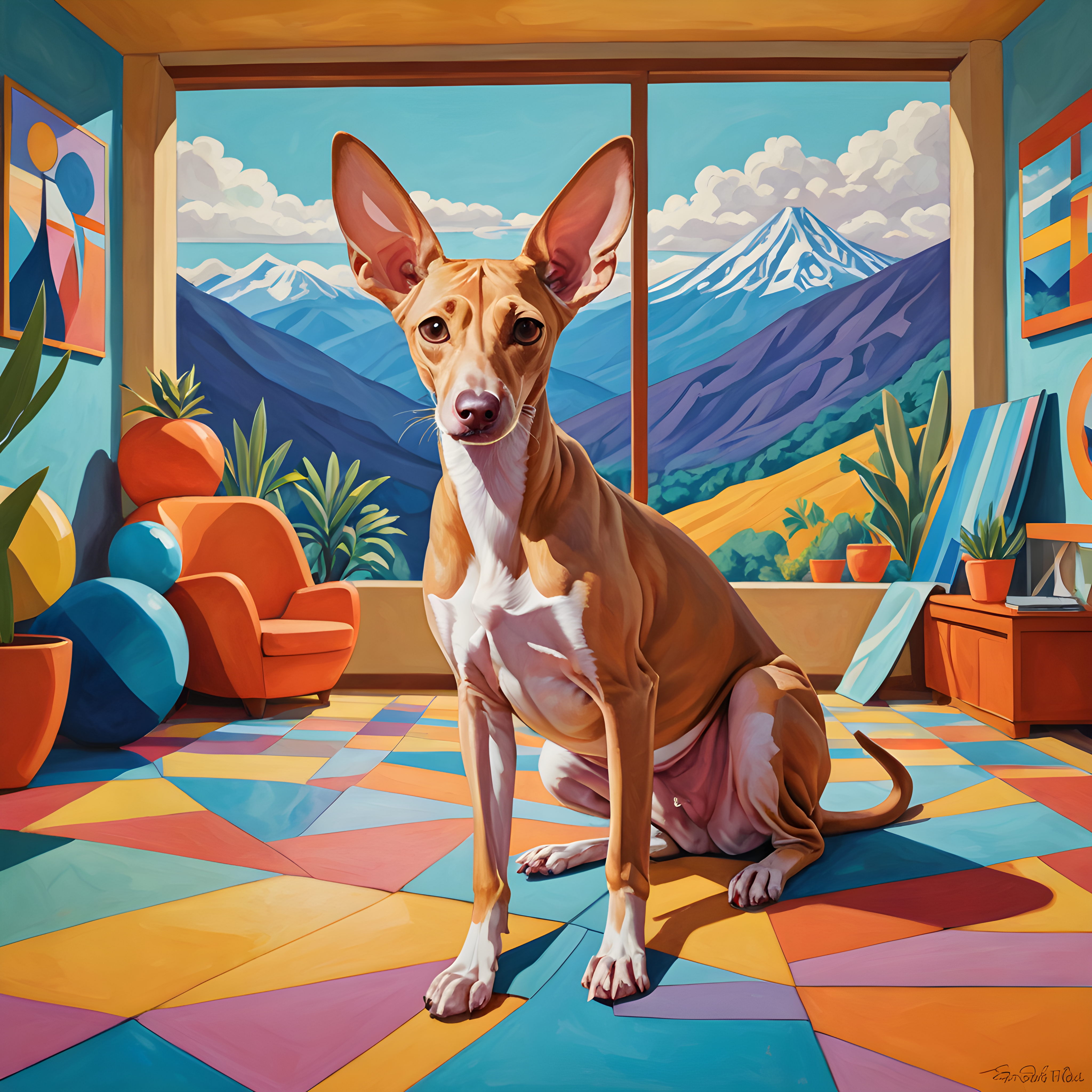 Oriental Shorthair — Abstract (Fantasy)