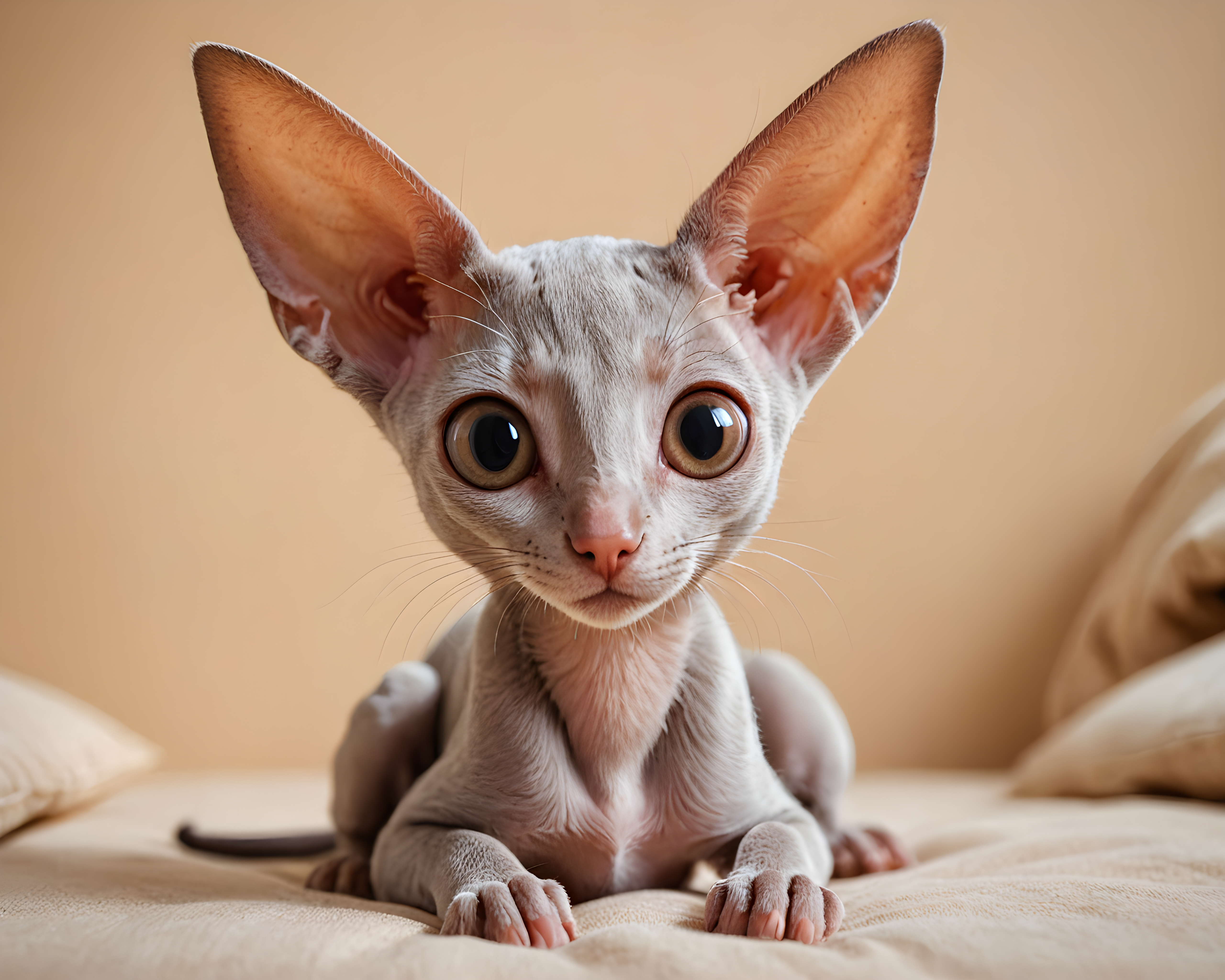 Oriental Shorthair — Cartoon / Kawaii (Sleepy)
