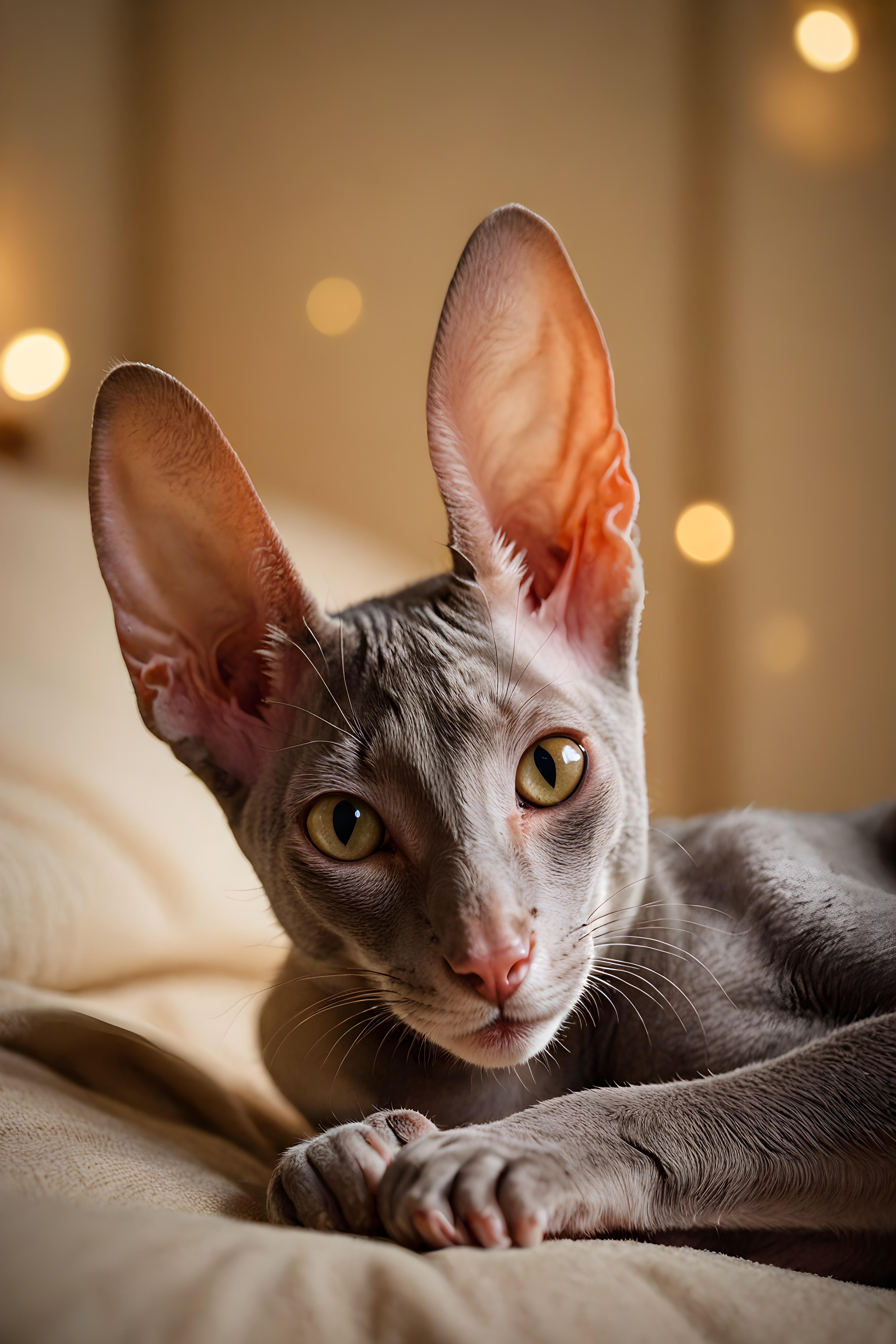 Oriental Shorthair — Funny (Sleepy)