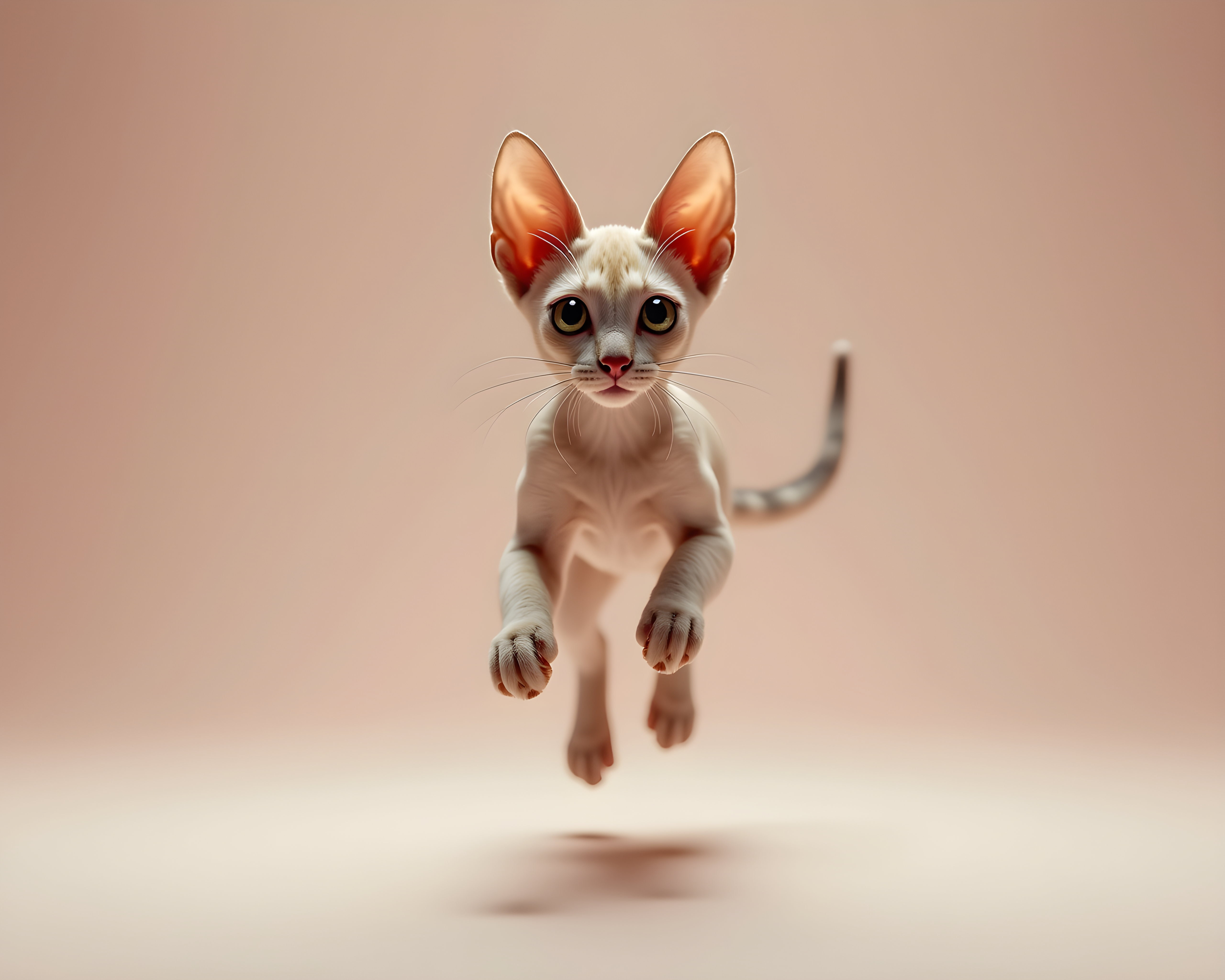 Oriental Shorthair — Hyper-Realistic (Cute)