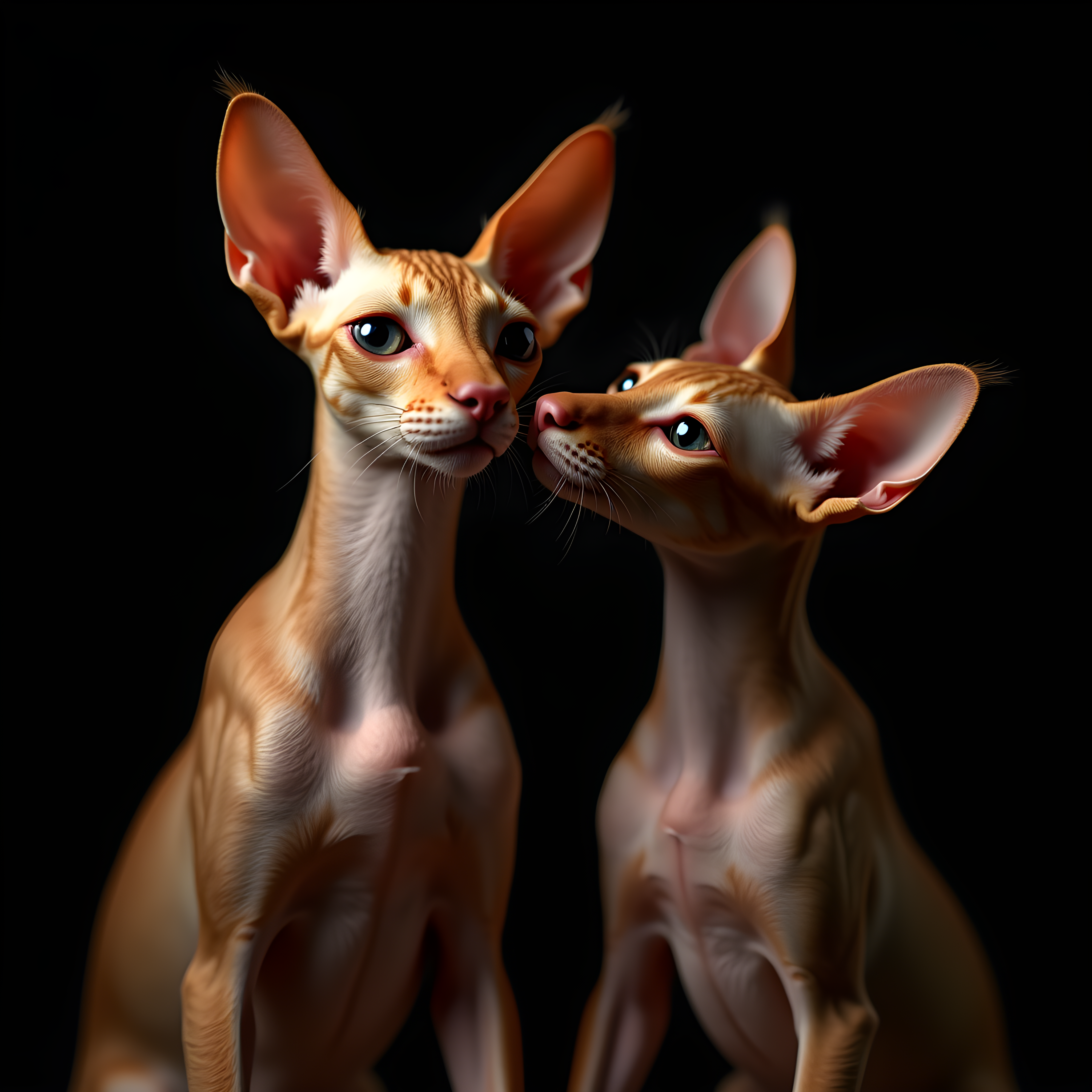 Oriental Shorthair — Hyper-Realistic (Emotional)