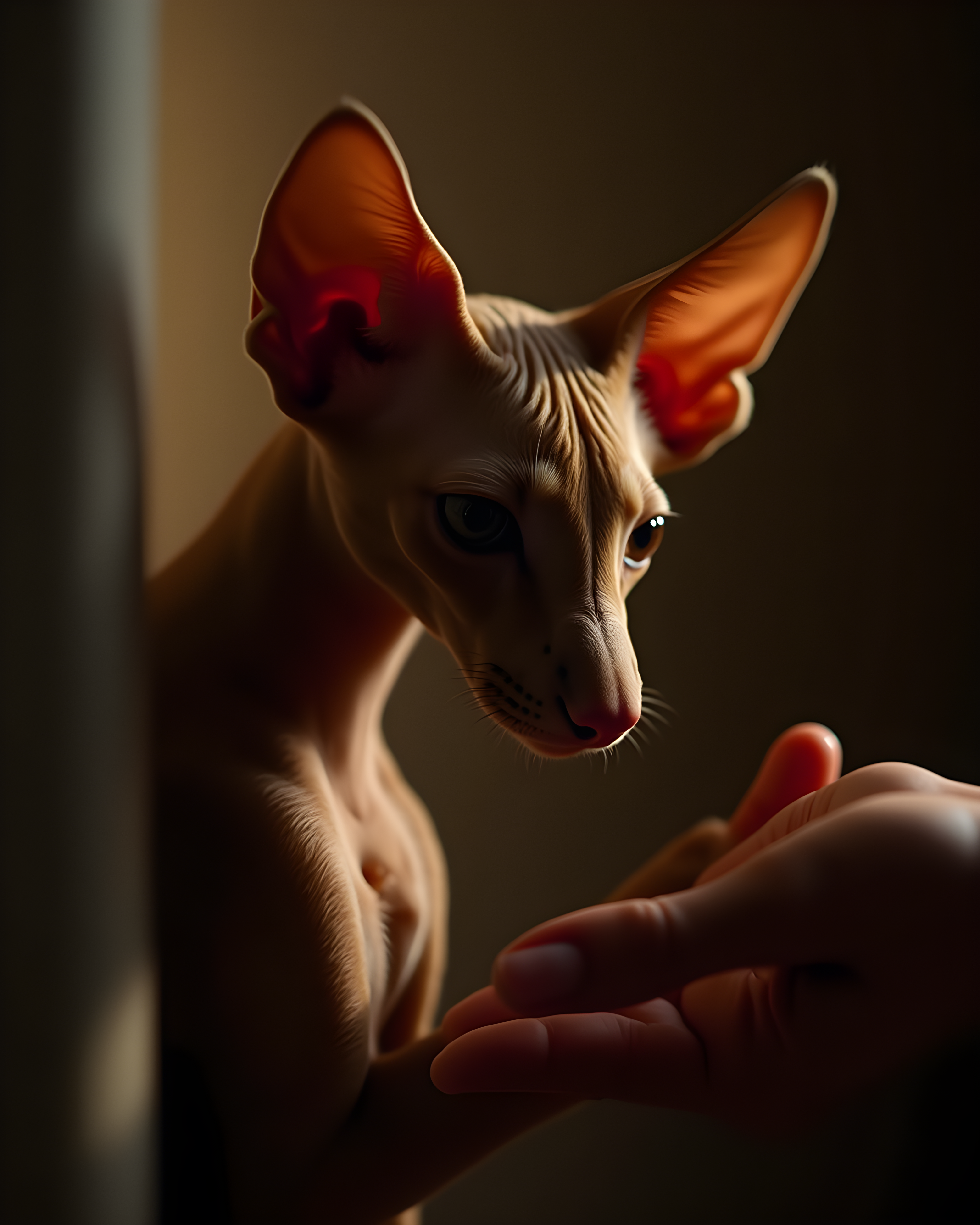 Oriental Shorthair — Hyper-Realistic (Emotional)
