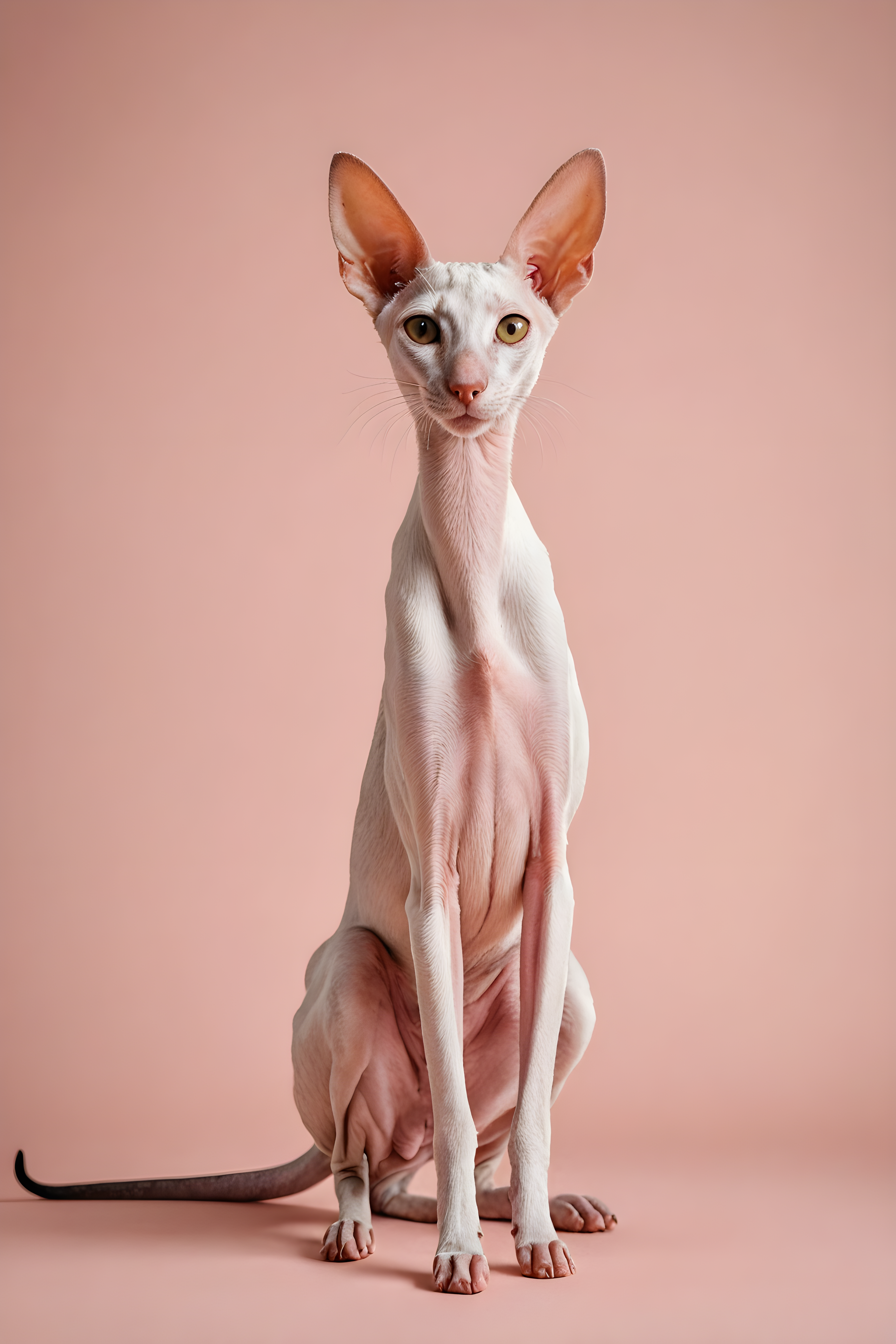 Oriental Shorthair — Modern Aesthetic (Happy)