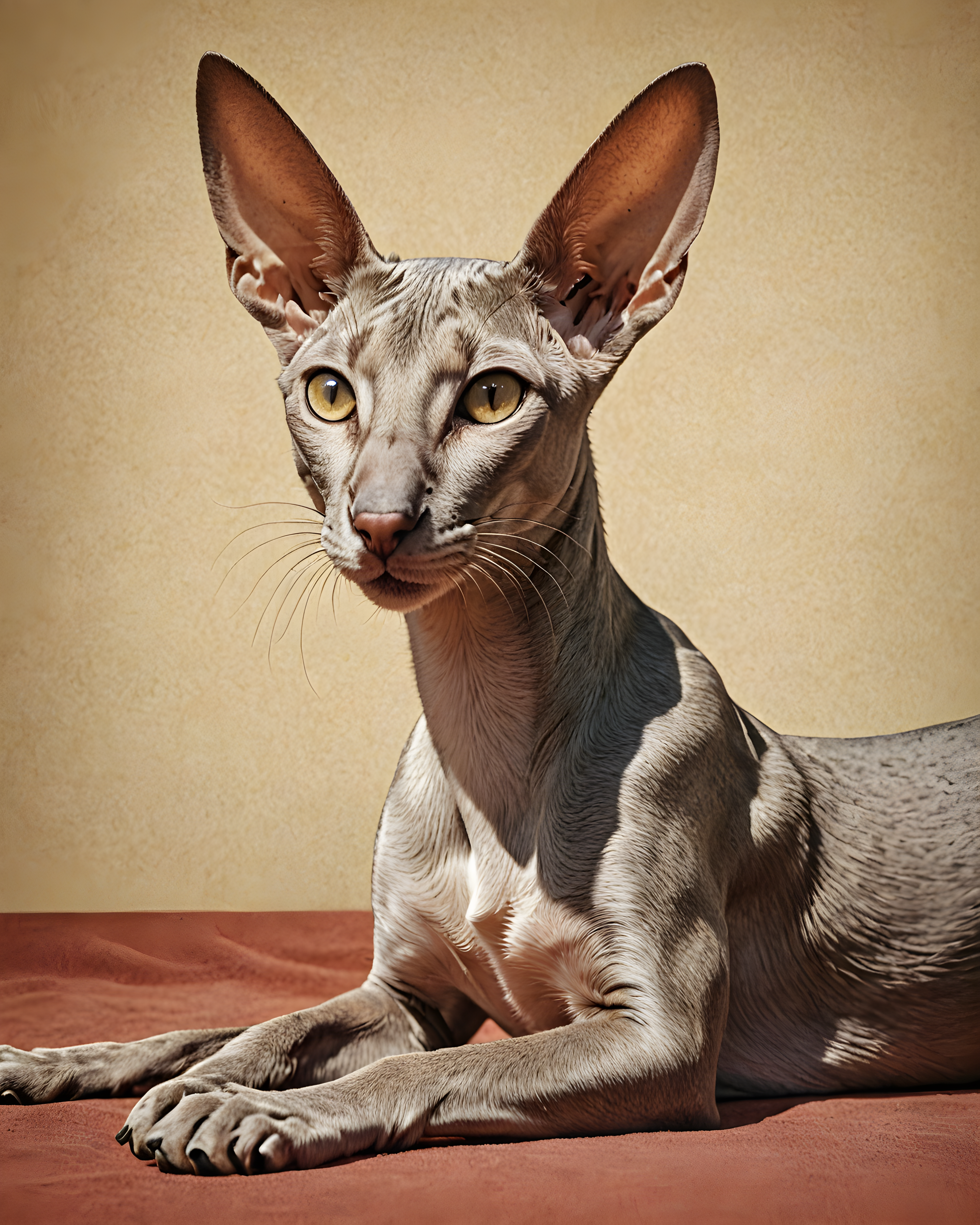 Oriental Shorthair — Retro (Motivational)