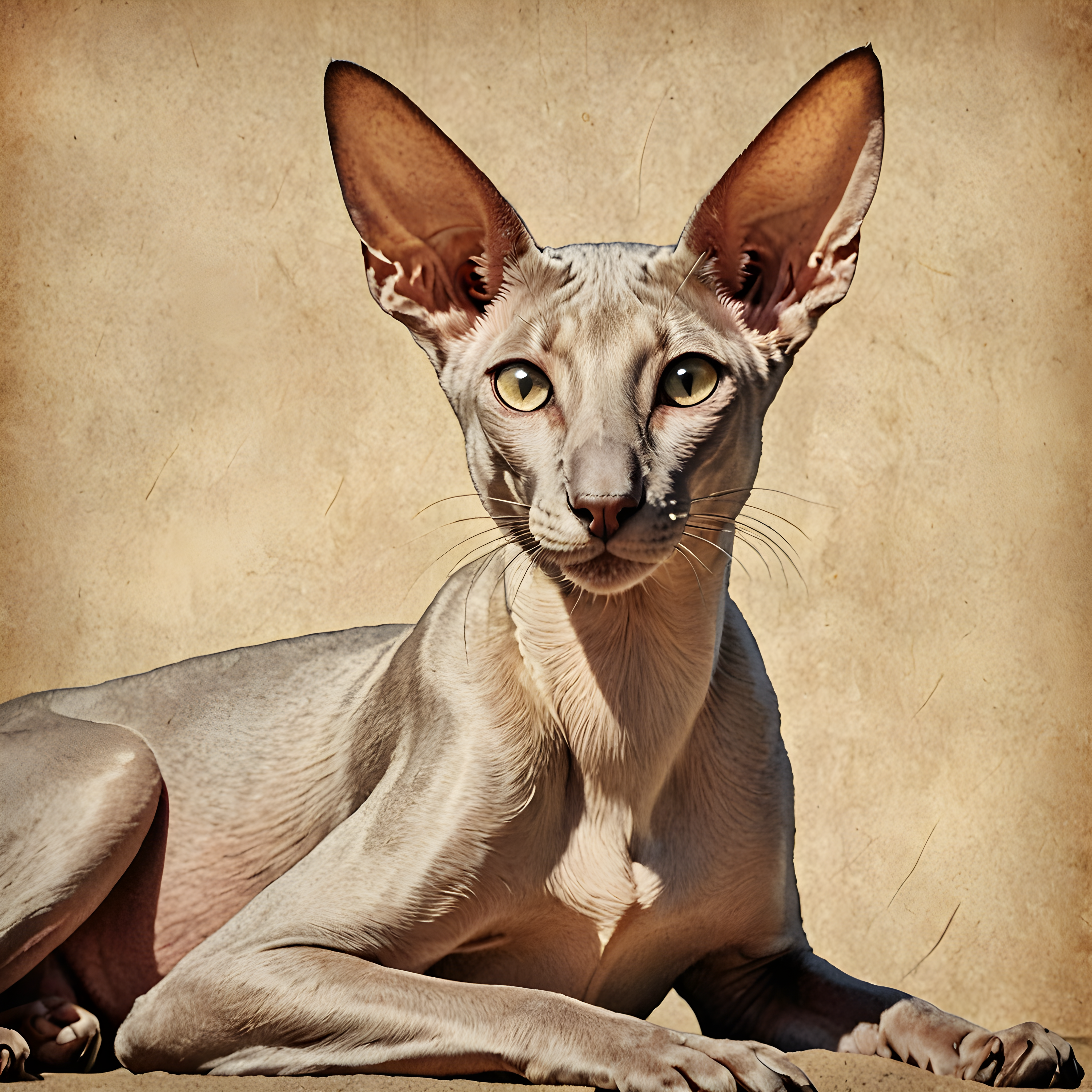 Oriental Shorthair — Vintage Poster (Motivational)