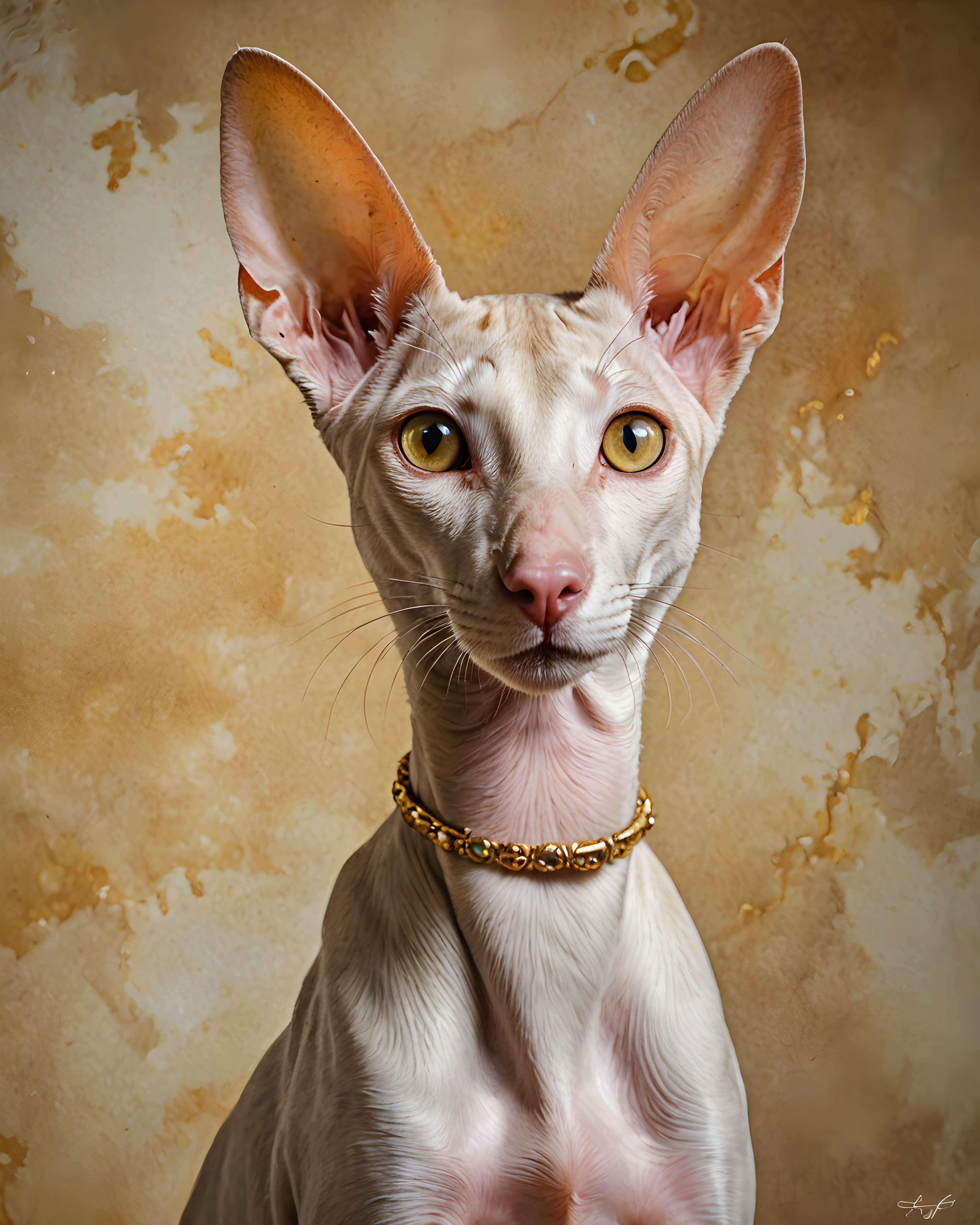 Oriental Shorthair — Watercolor (Luxury)