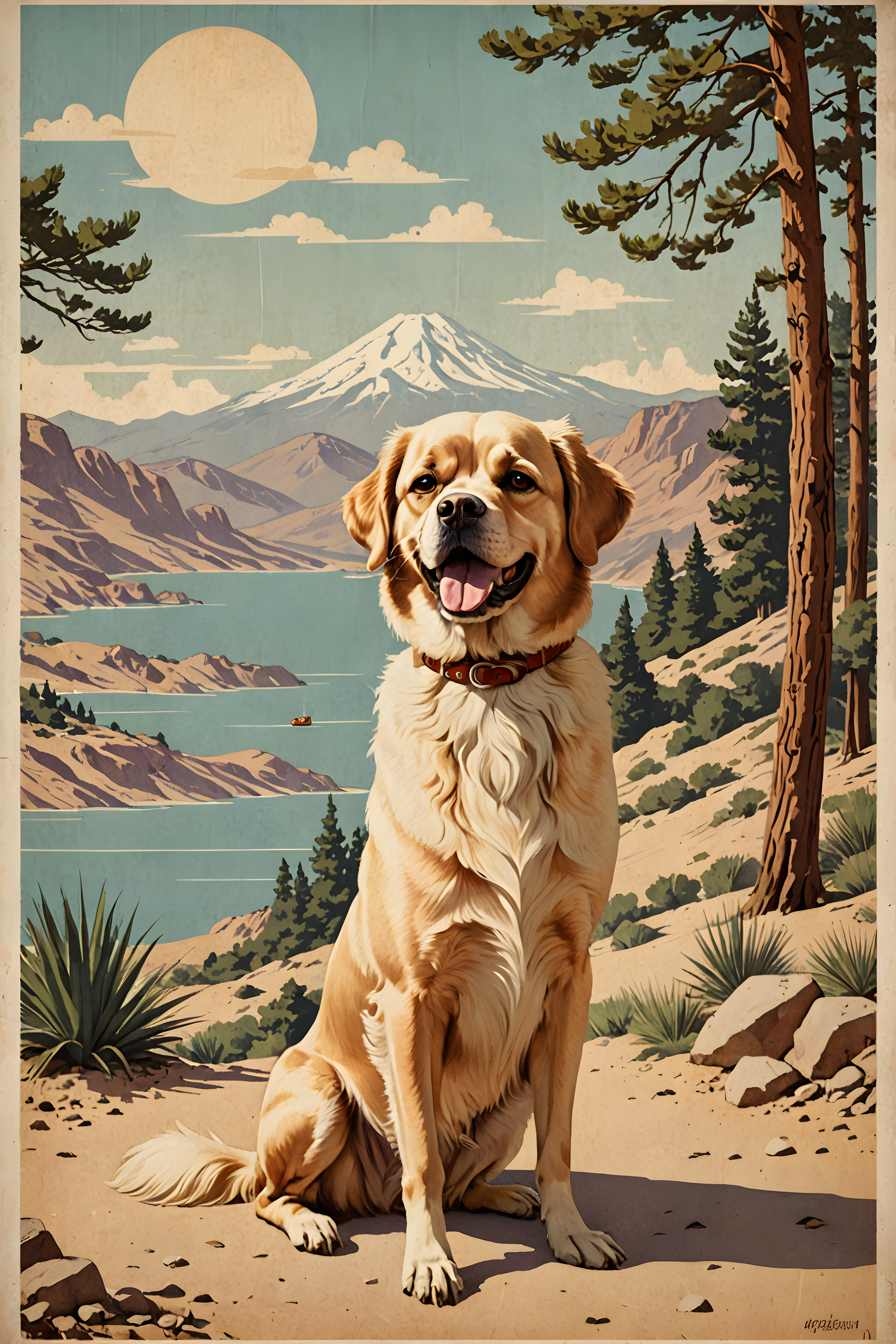 Persian — Vintage Poster (Funny)