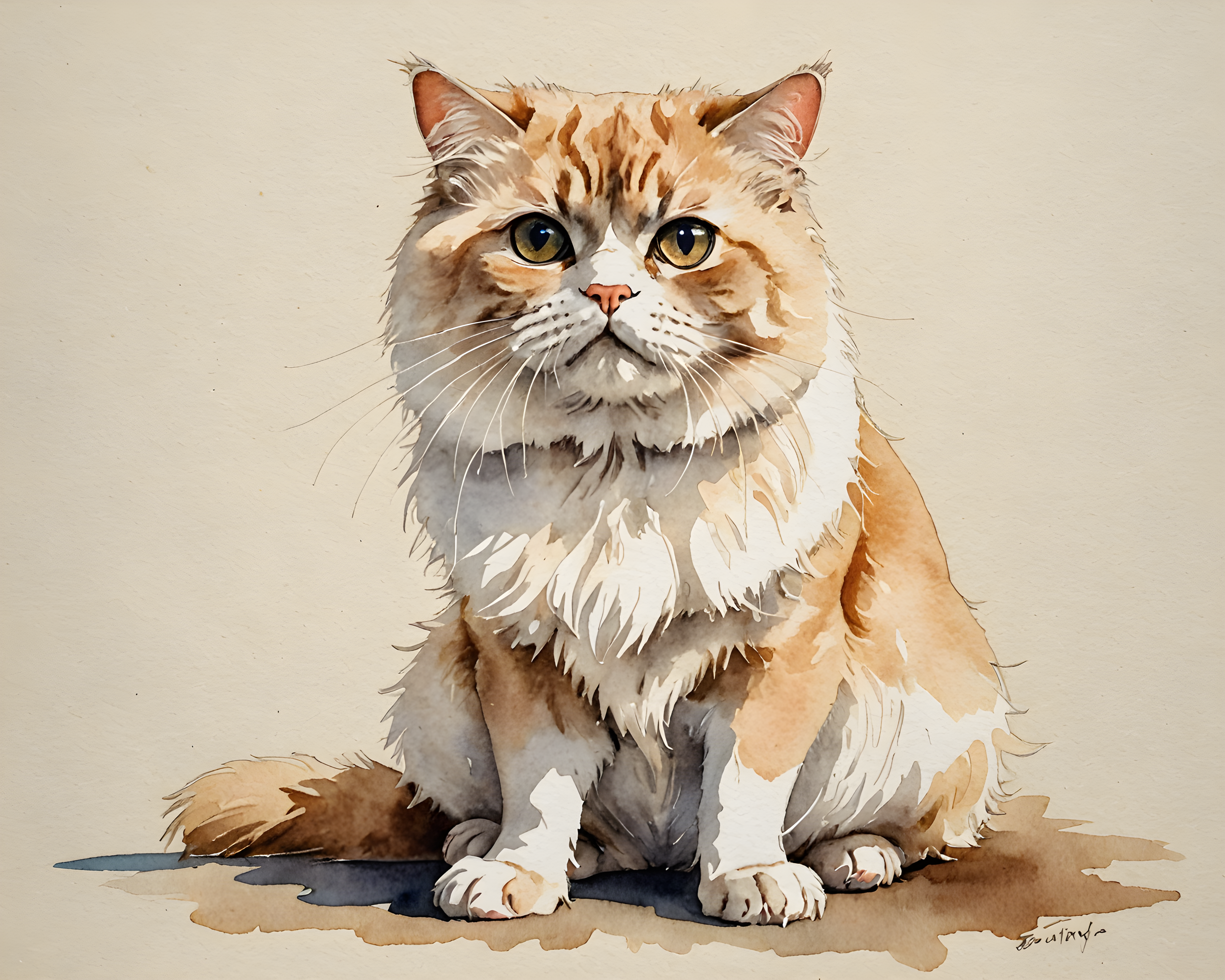 Persian — Watercolor (Savage)