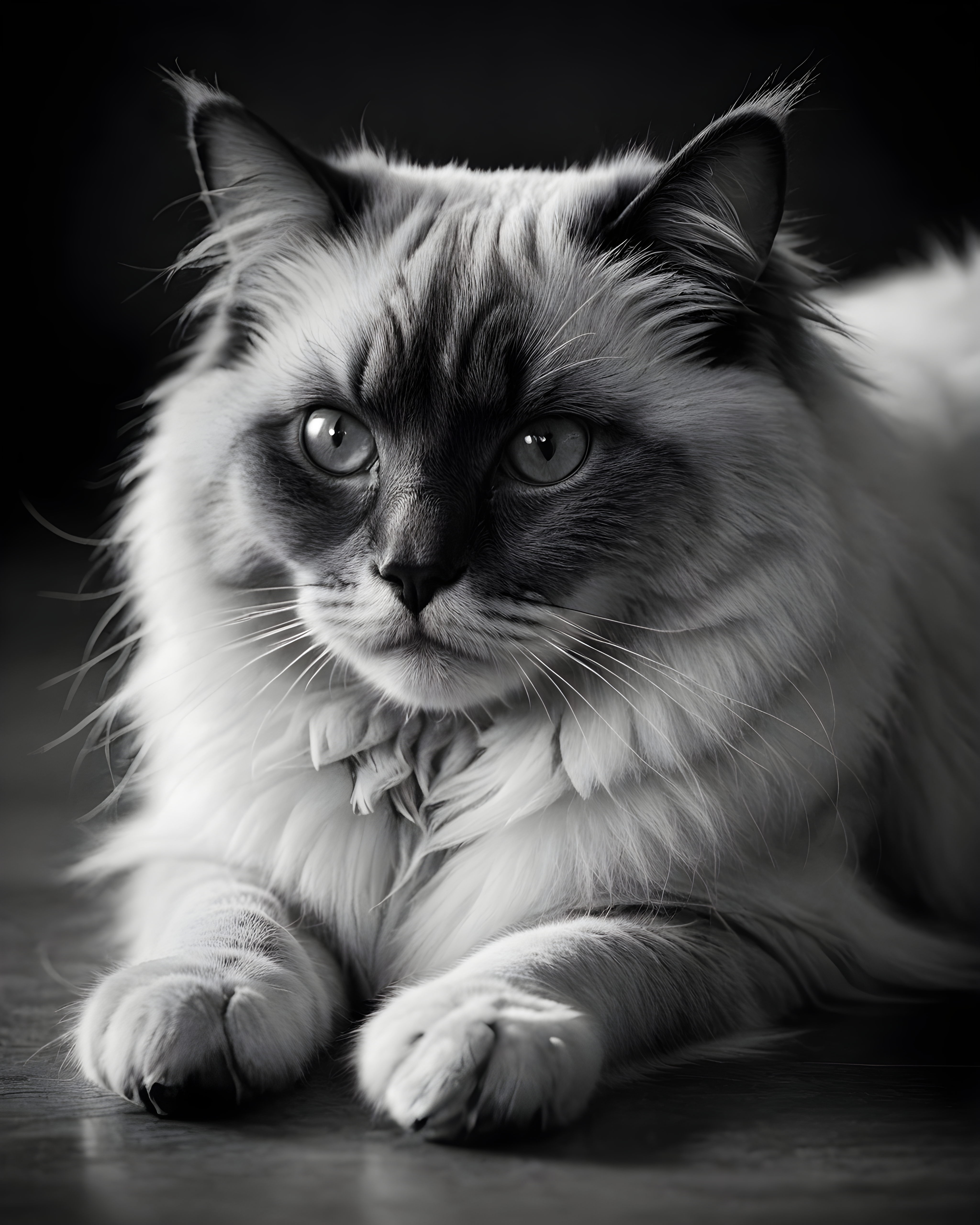 Ragdoll — Black & White (Romantic)