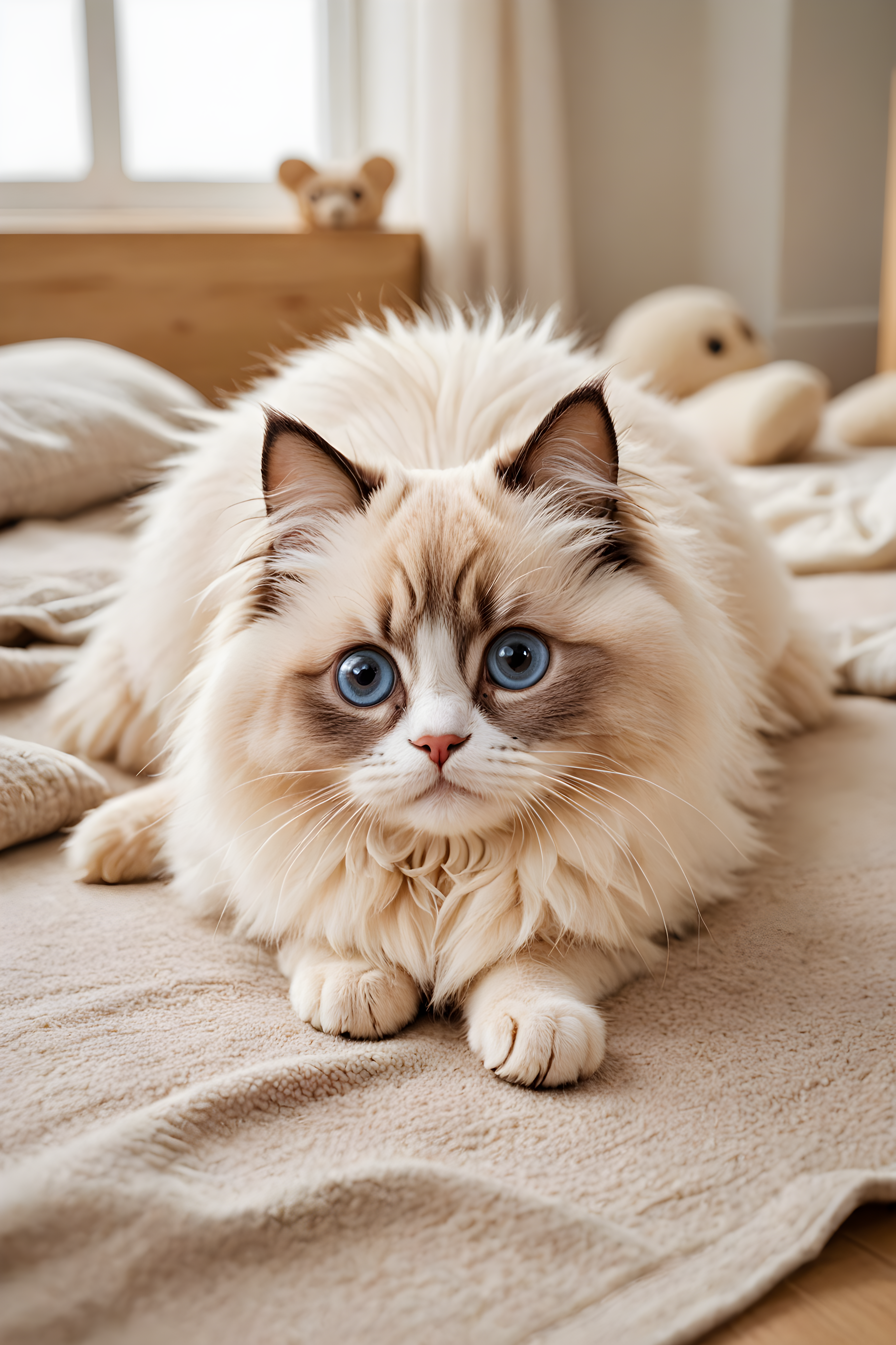 Ragdoll — Cartoon / Kawaii (Playful)