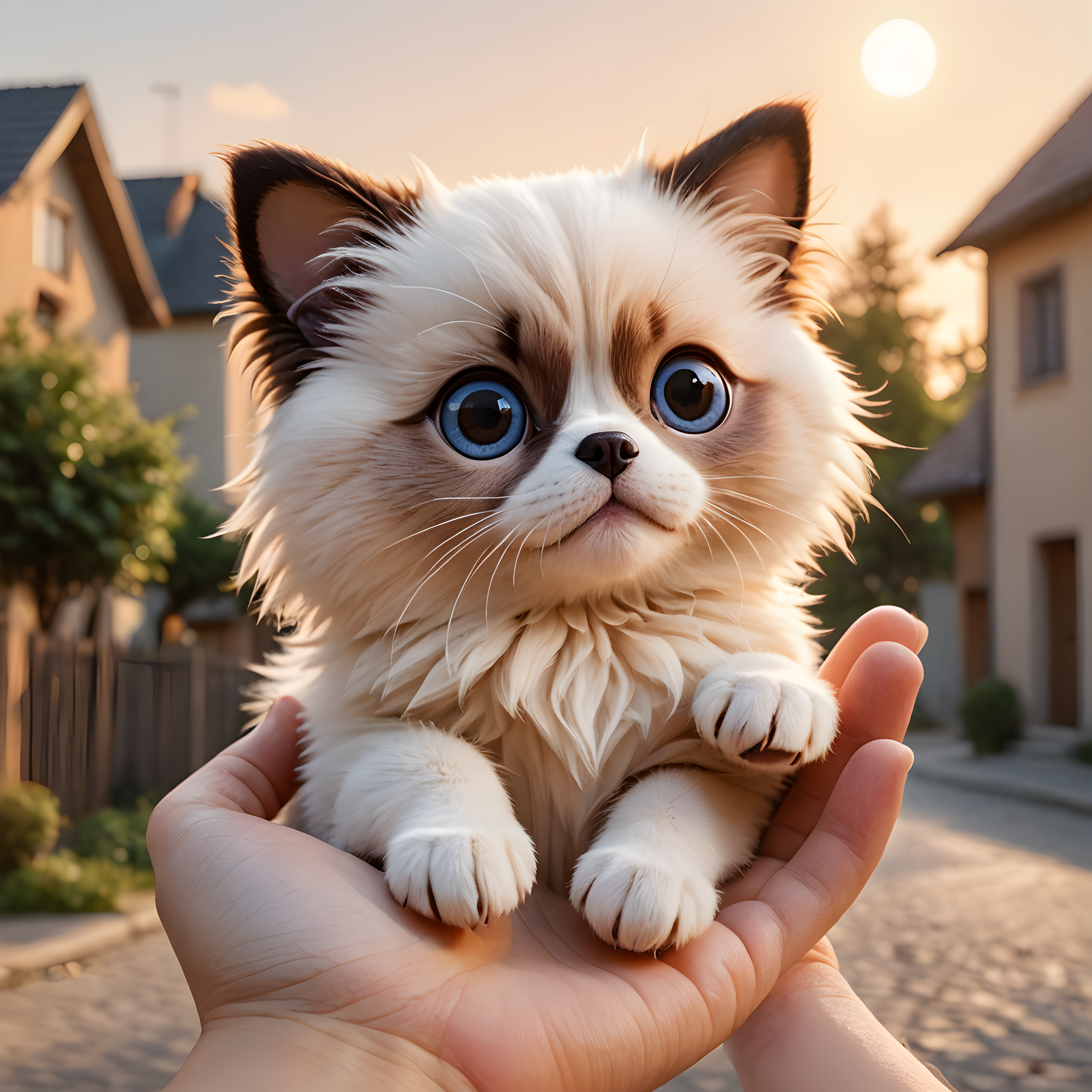 Ragdoll — Cartoon / Kawaii (Romantic)