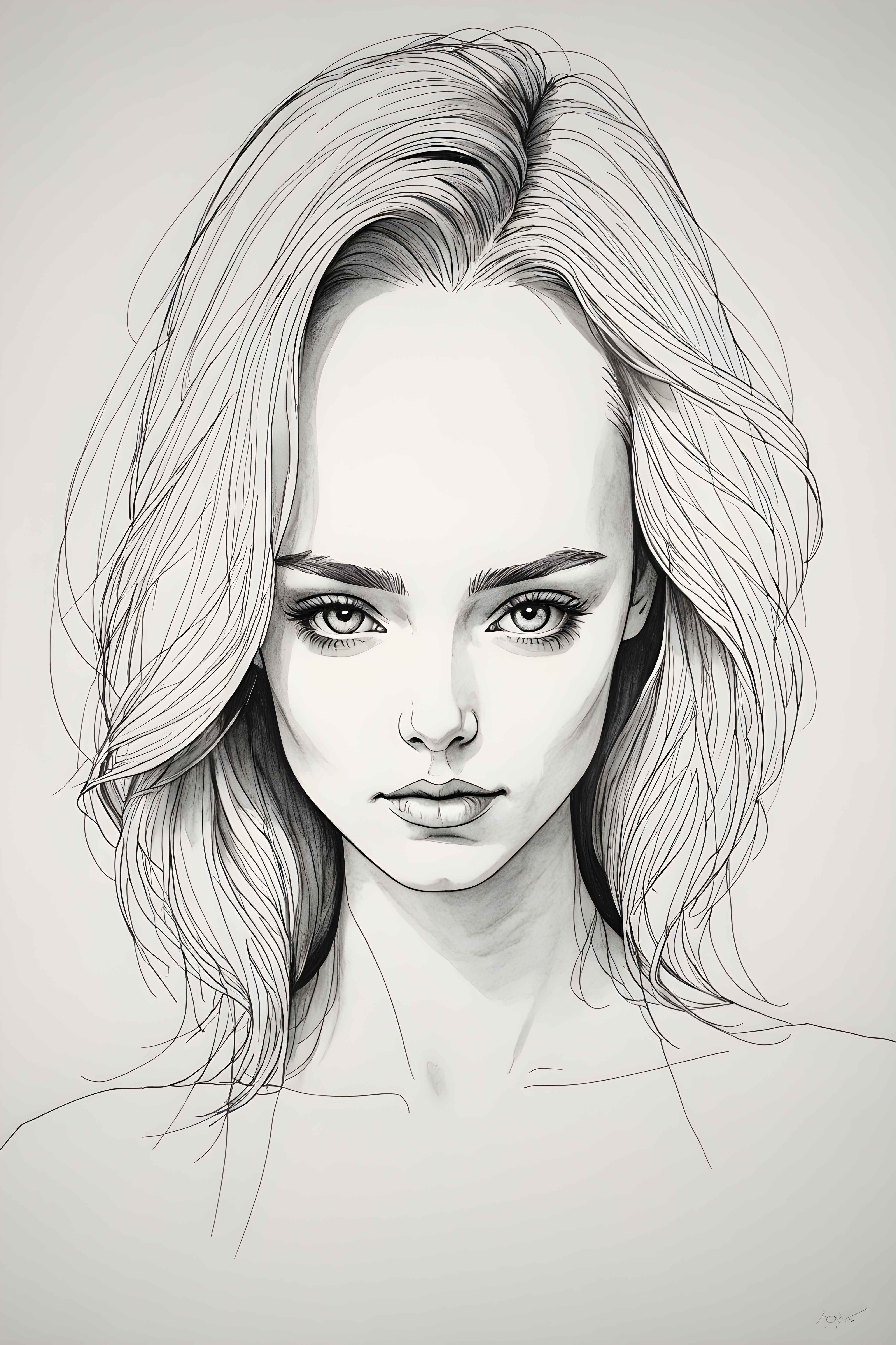Ragdoll — Minimalist Line Art (Emotional)