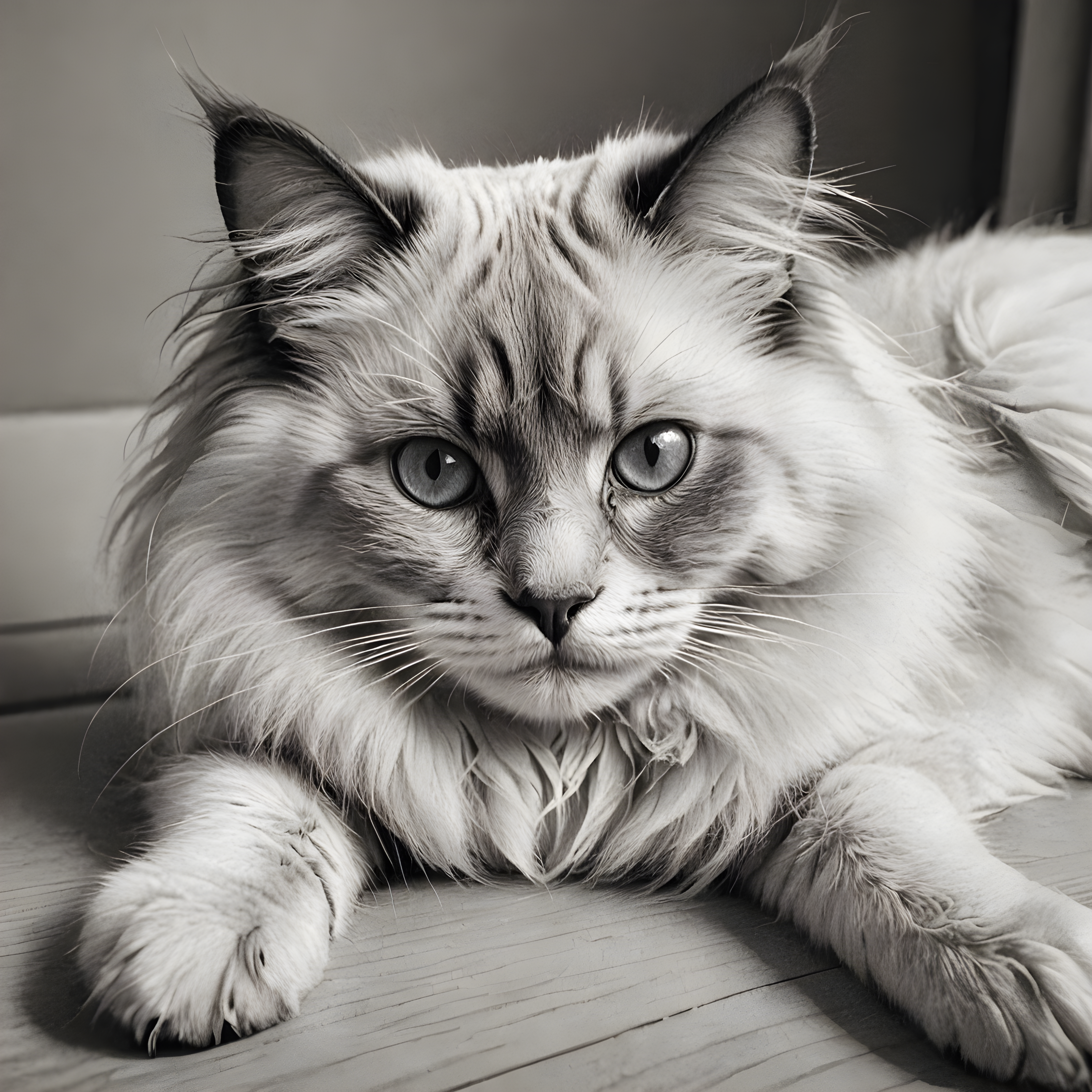 Ragdoll — Pencil Sketch (Savage)