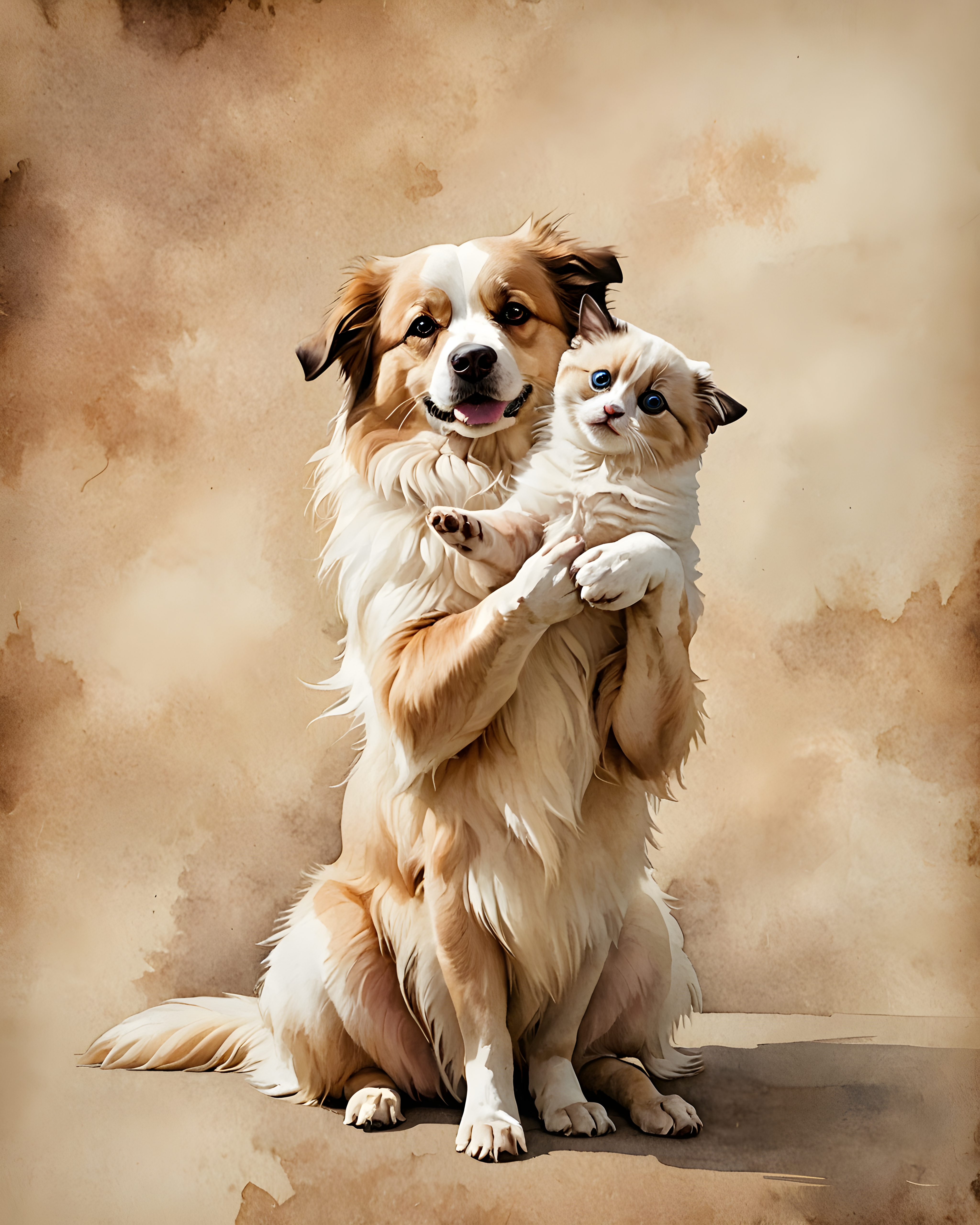 Ragdoll — Watercolor (Motivational)
