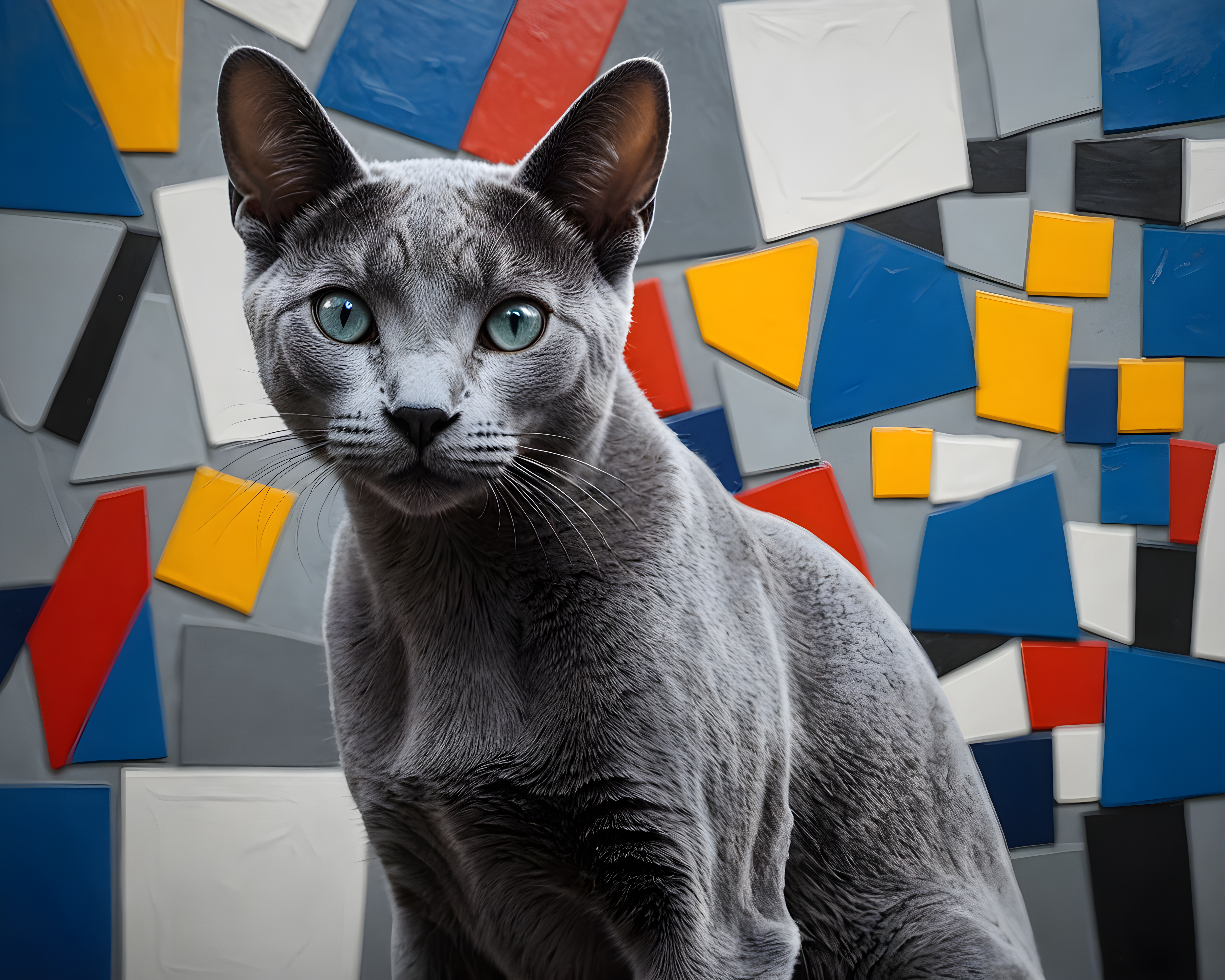 Russian Blue — Abstract (Motivational)