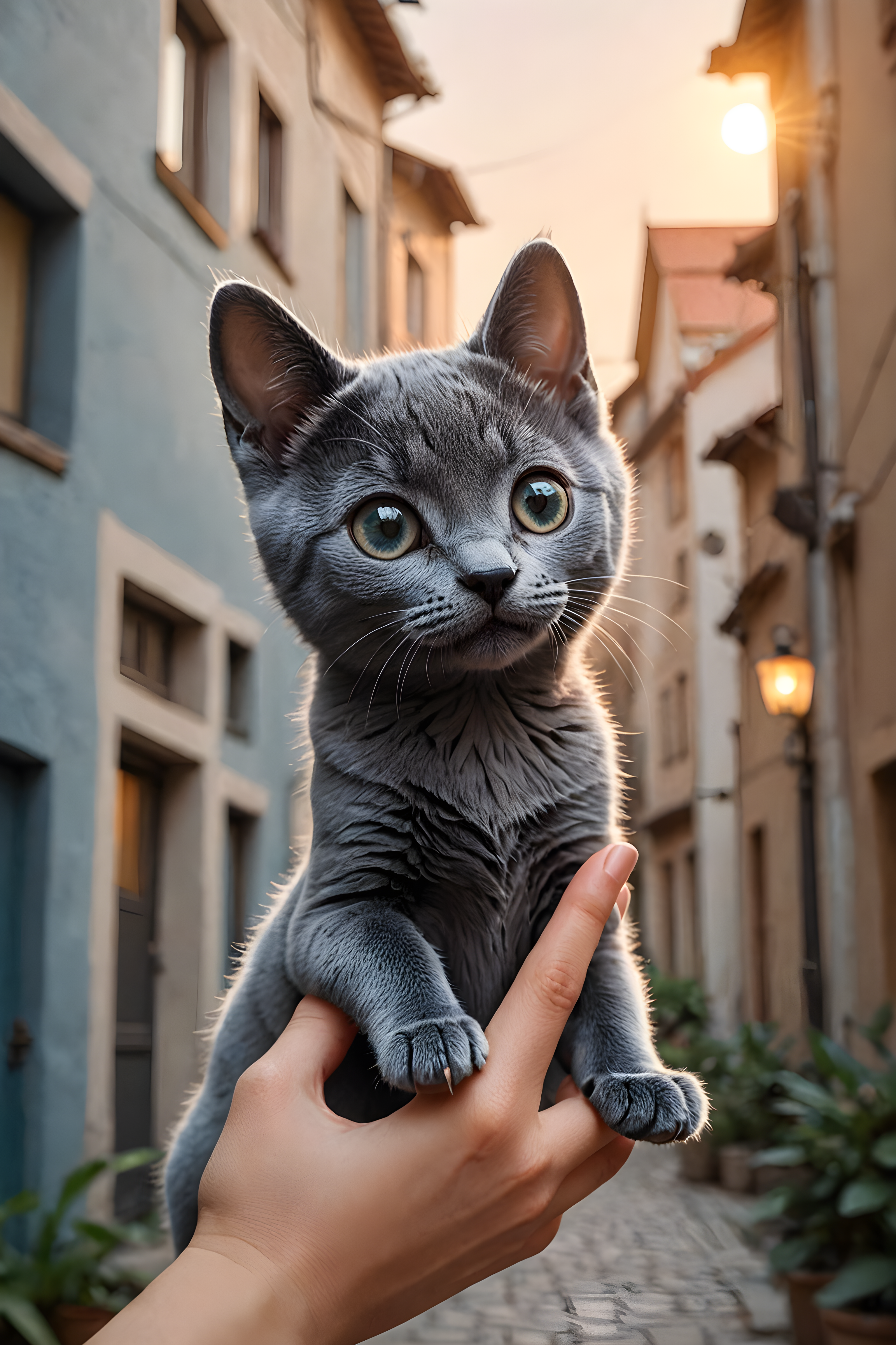 Russian Blue — Cartoon / Kawaii (Romantic)