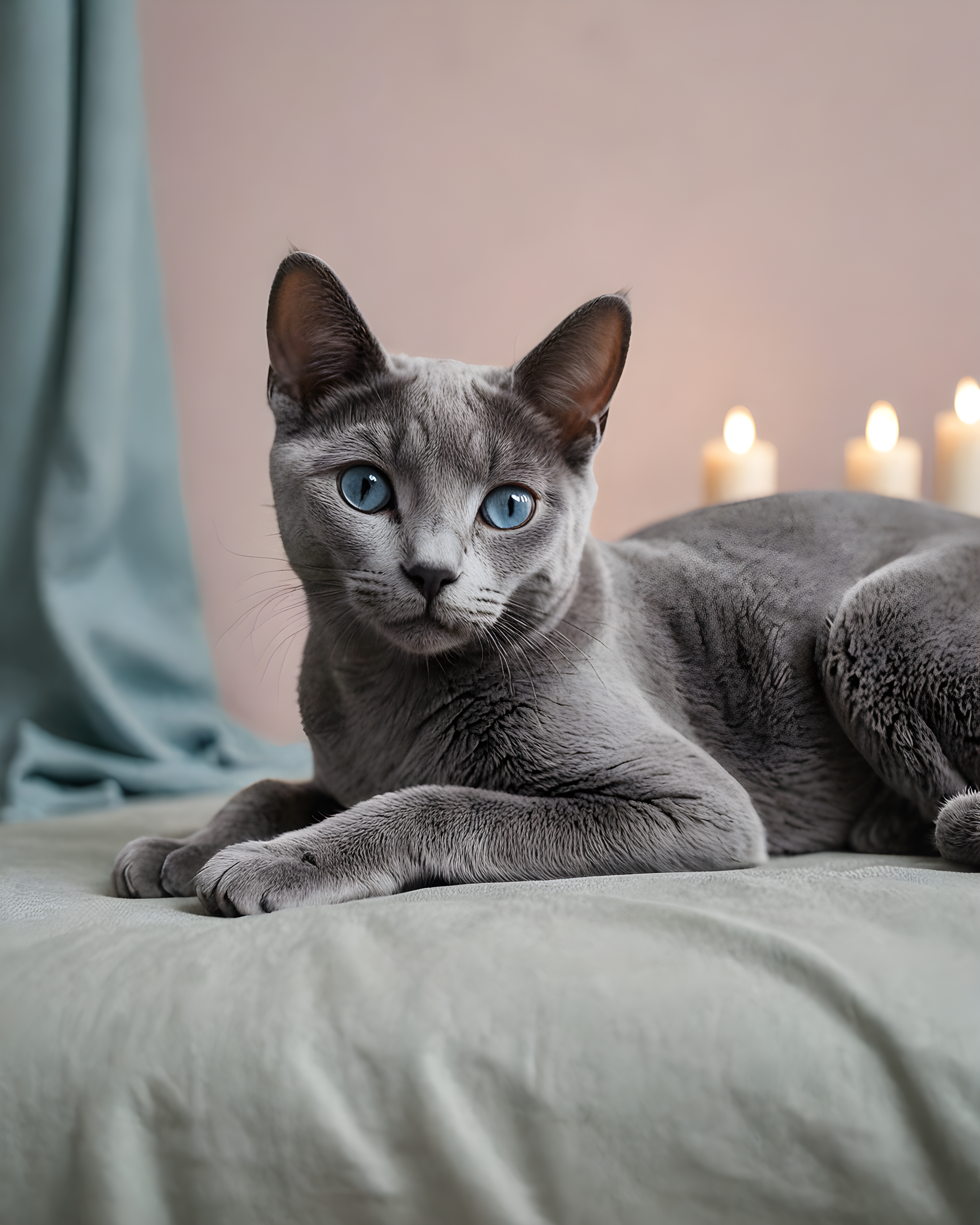 Russian Blue — Modern Aesthetic (Sleepy)