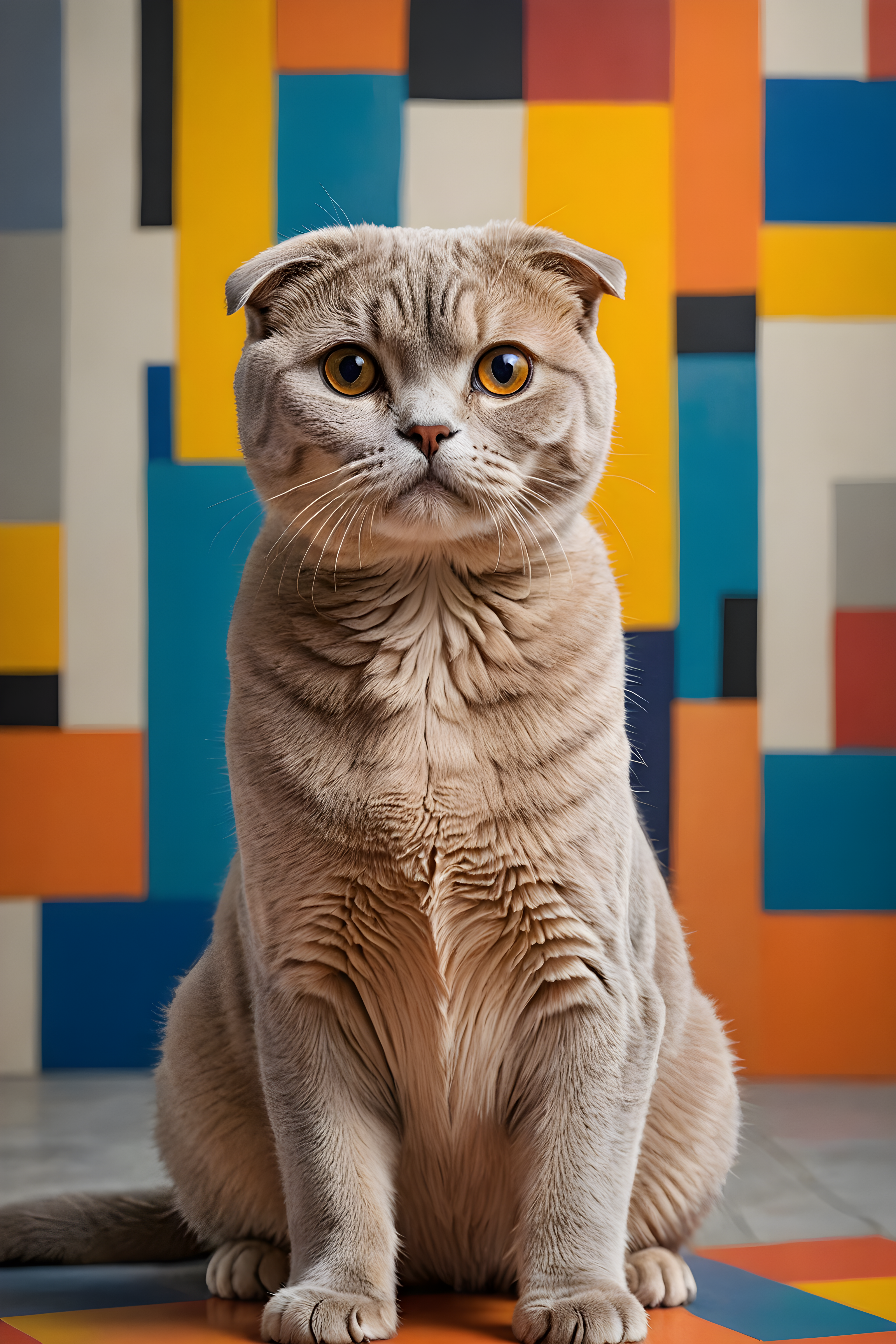 Scottish Fold — Abstract (Motivational)