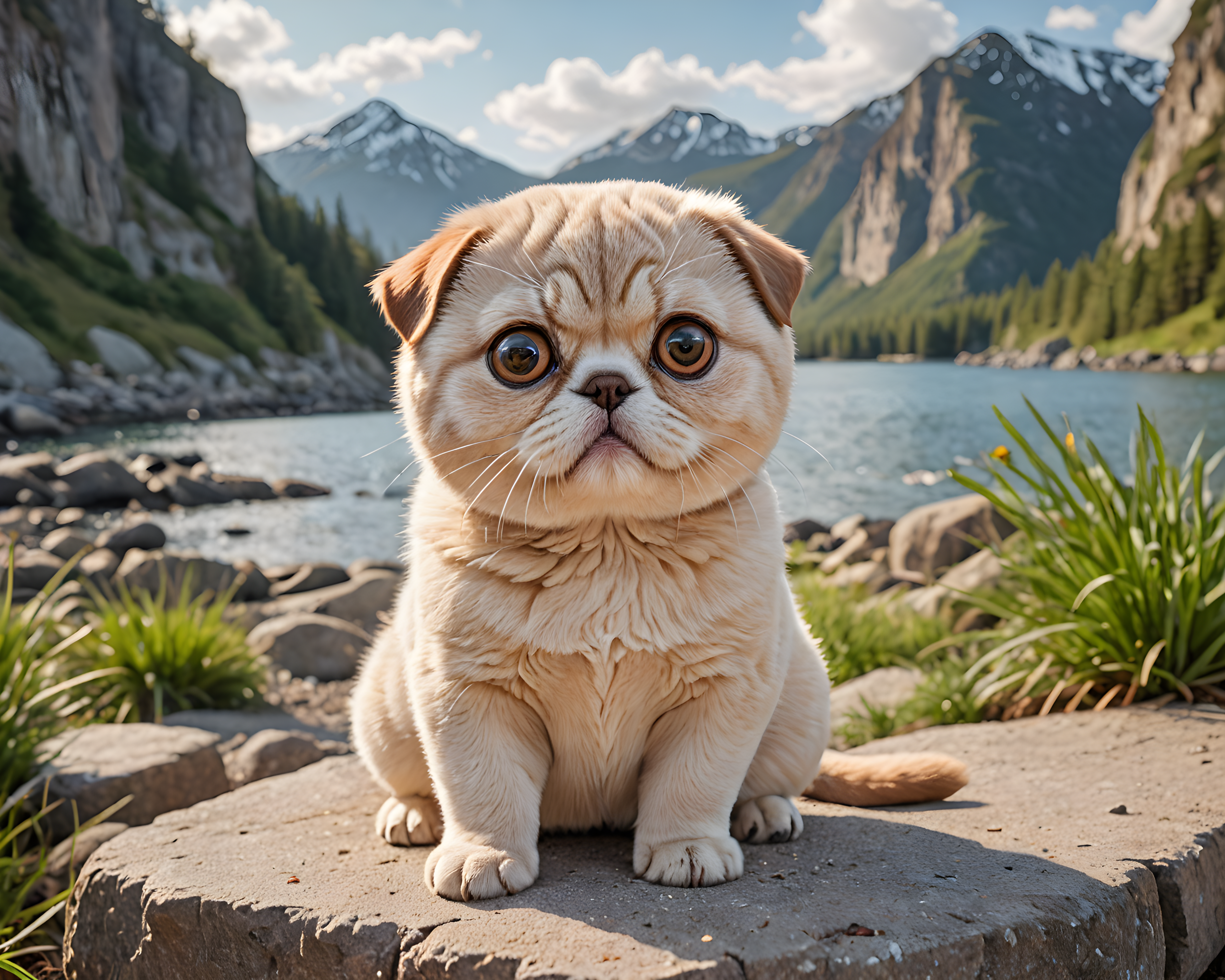 Scottish Fold — Cartoon / Kawaii (Savage)
