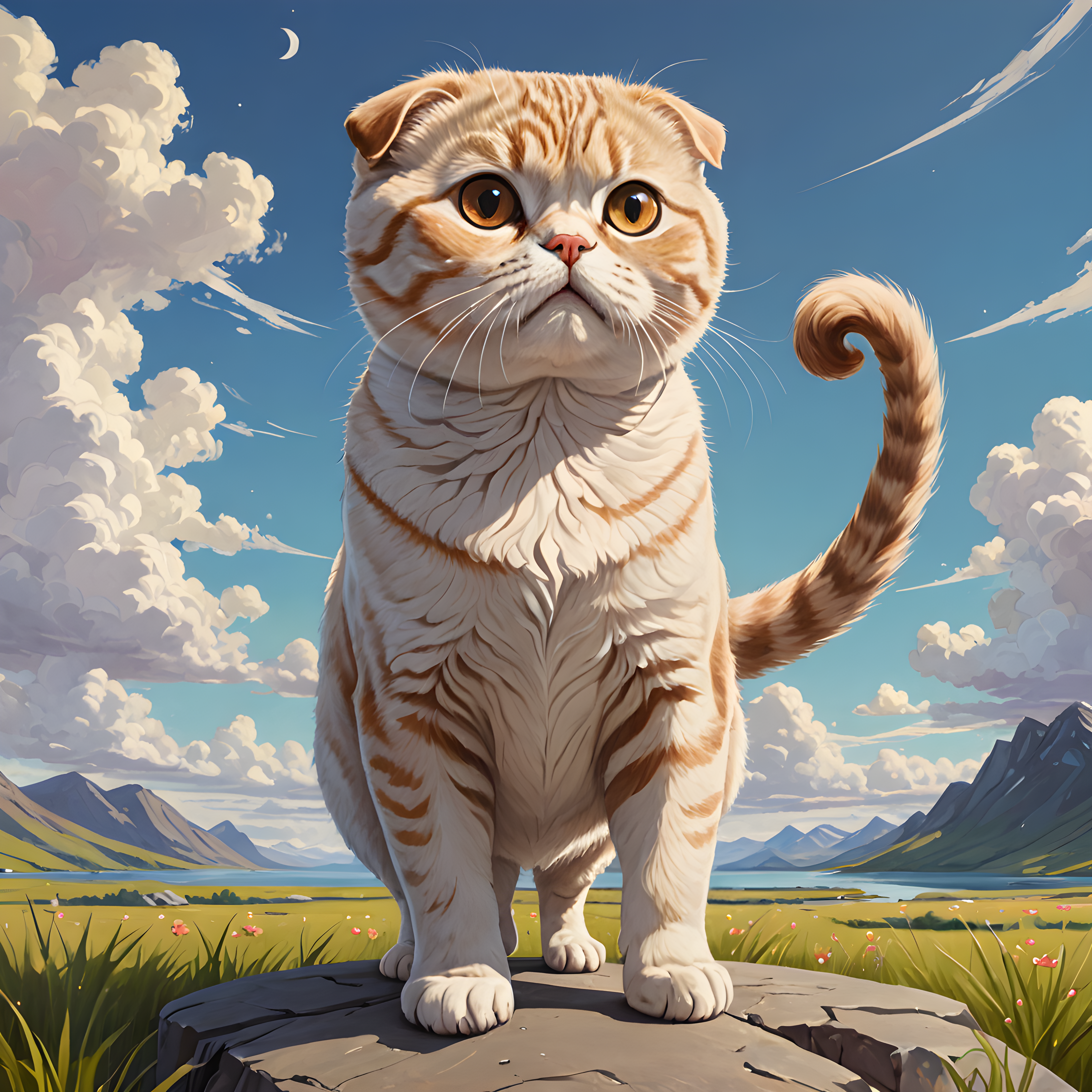 Scottish Fold — Funny (Fantasy)