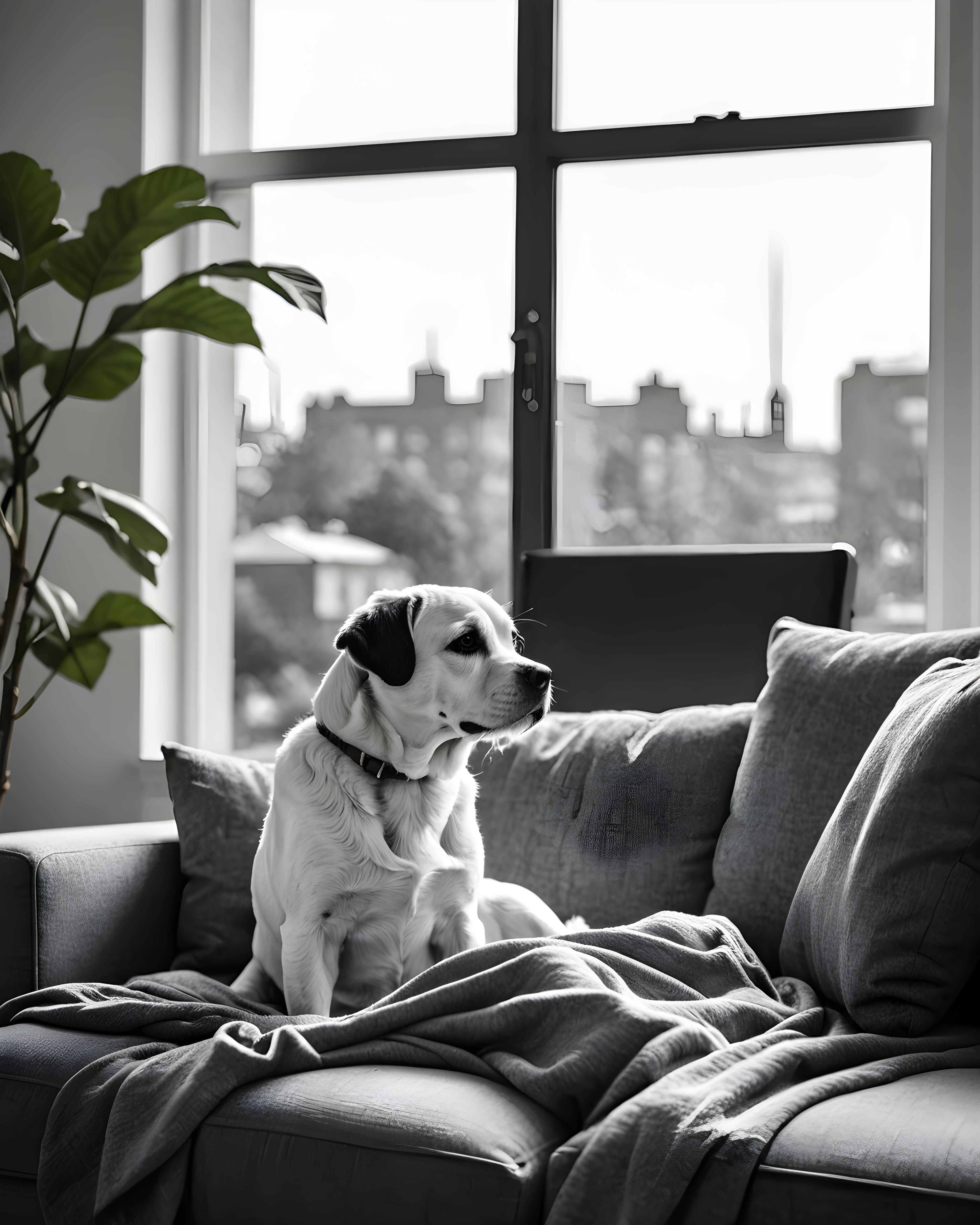 Scottish Fold — Minimalist Line Art (Lifestyle)
