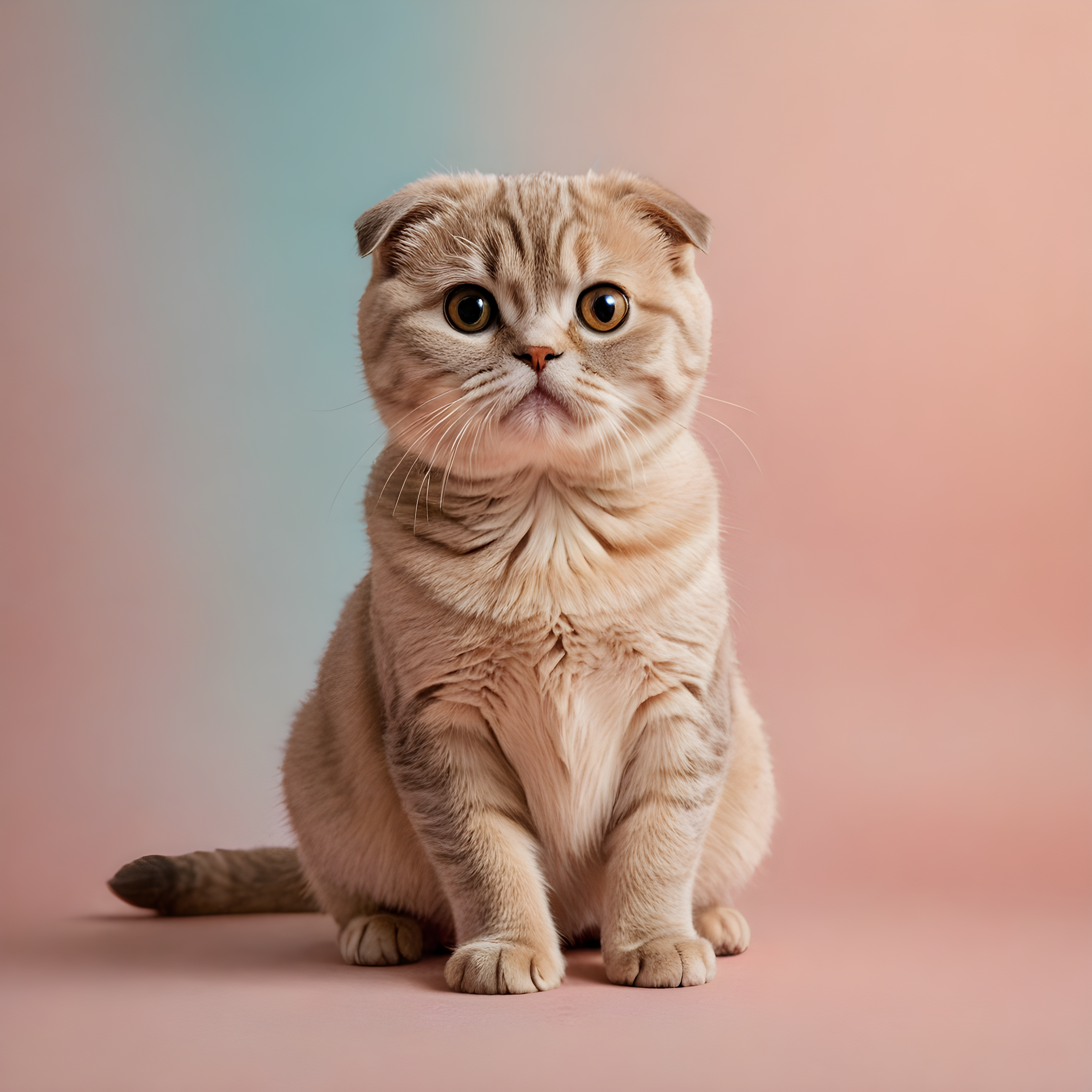 Scottish Fold — Modern Aesthetic (Motivational)