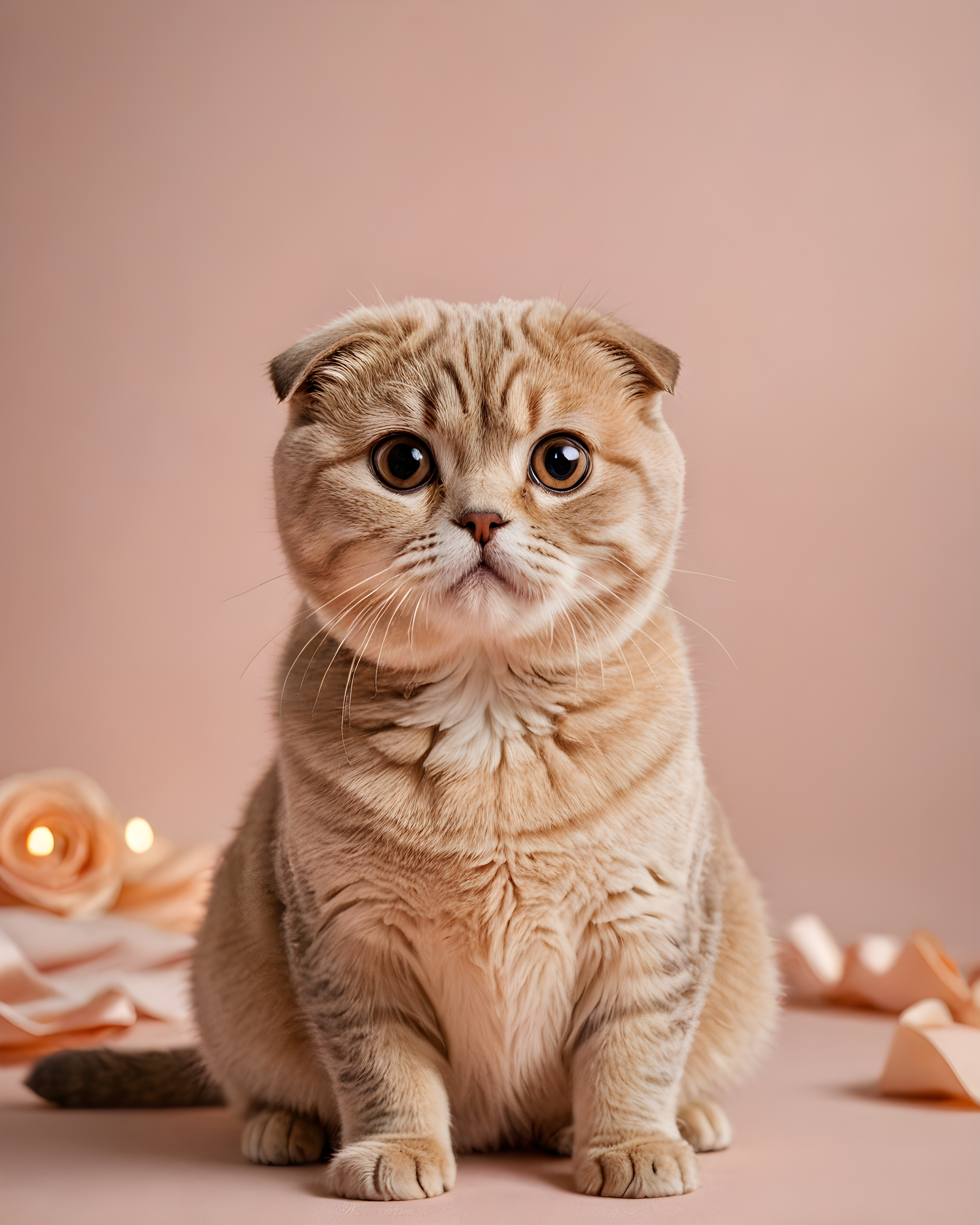 Scottish Fold — Modern Aesthetic (Romantic)