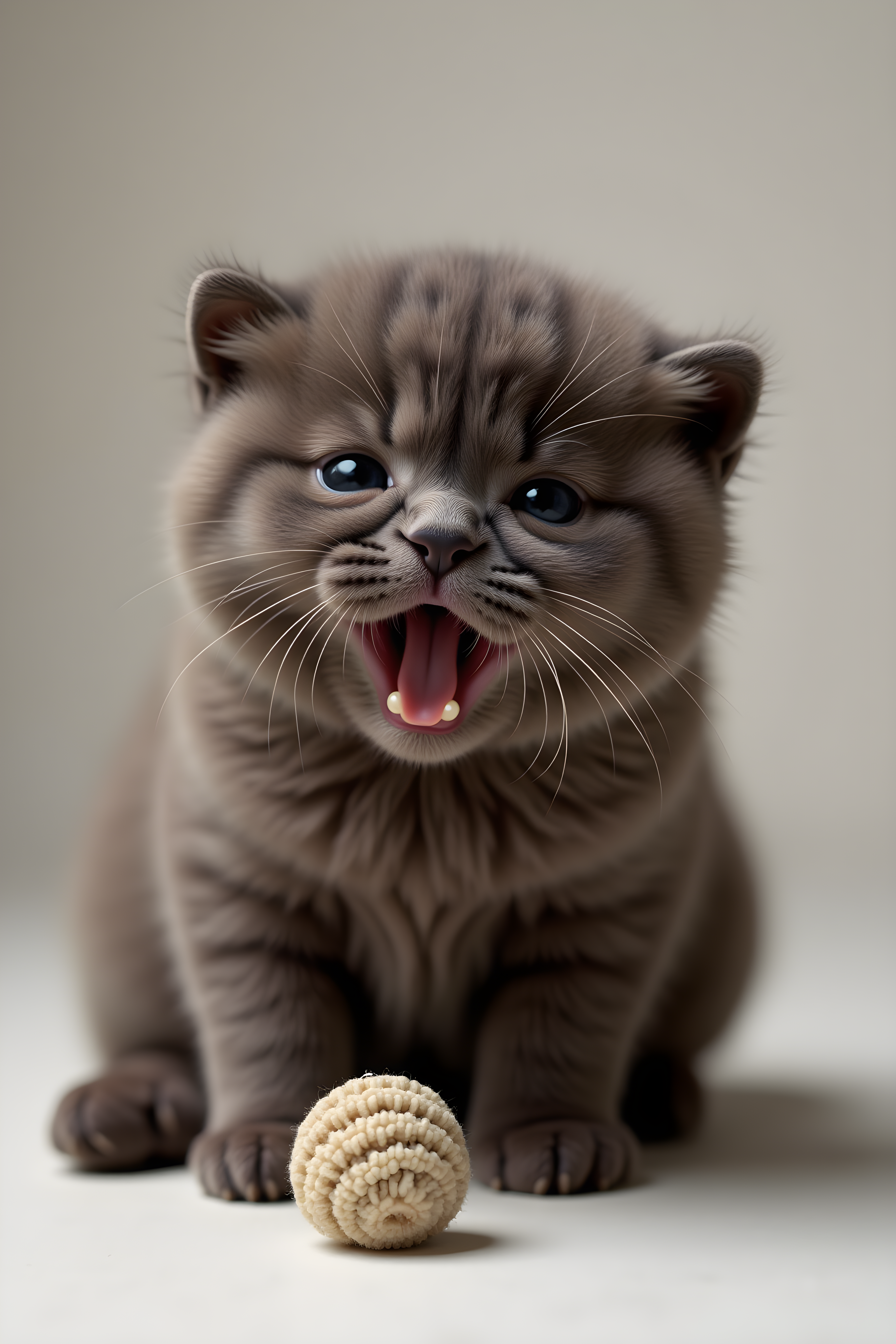 Scottish Fold — Realistic (Playful)