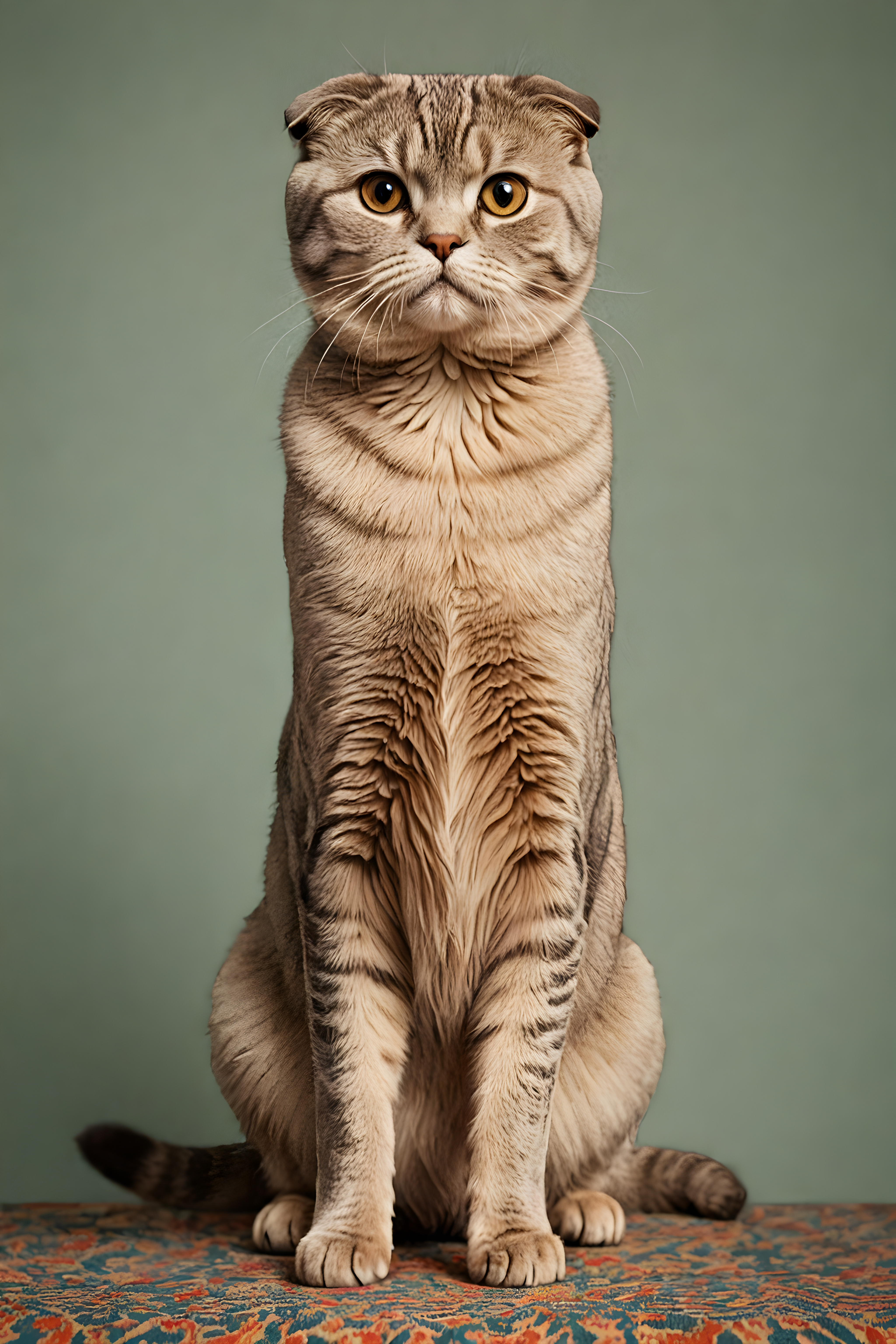 Scottish Fold — Retro (Aesthetic)