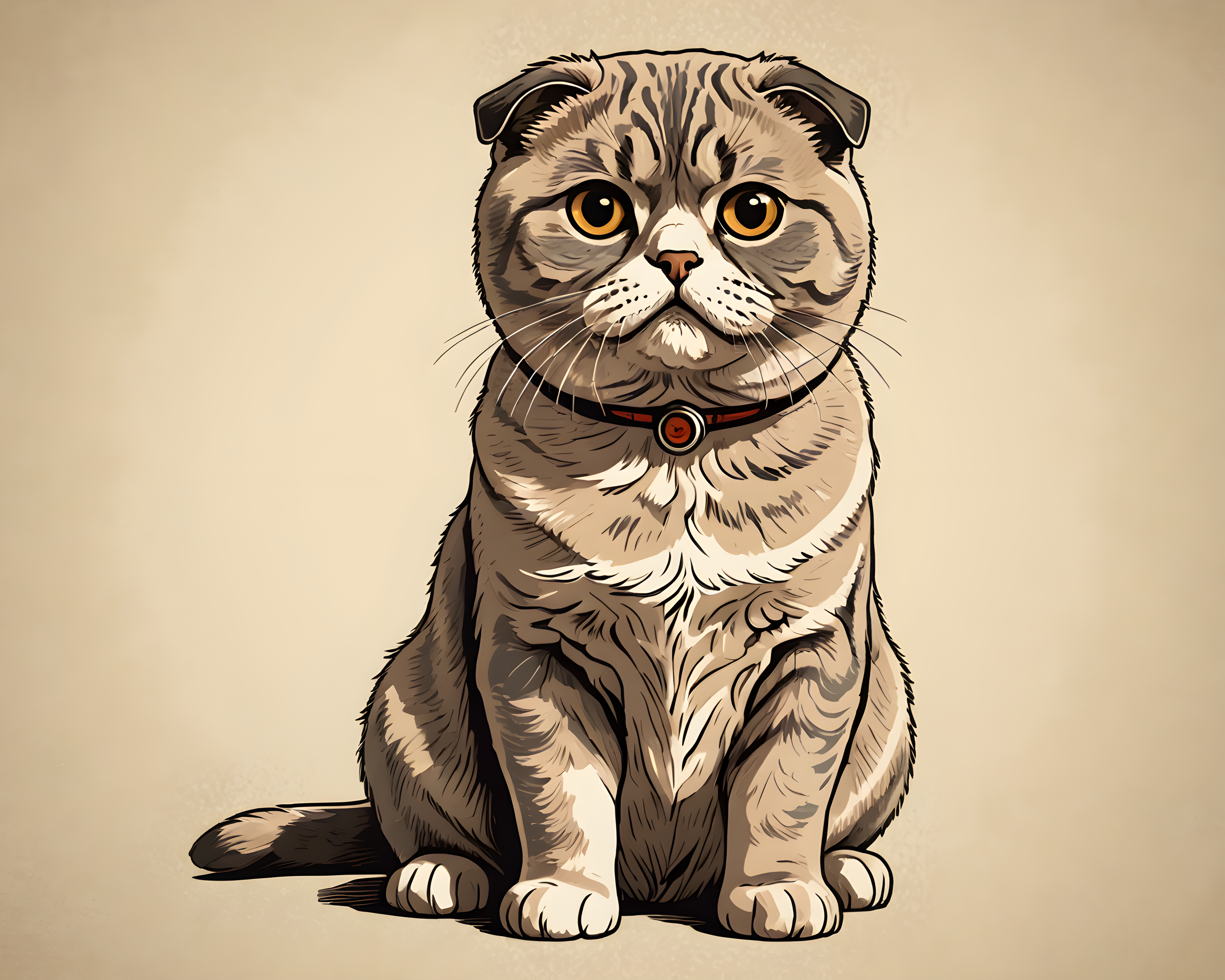 Scottish Fold — Retro (Savage)